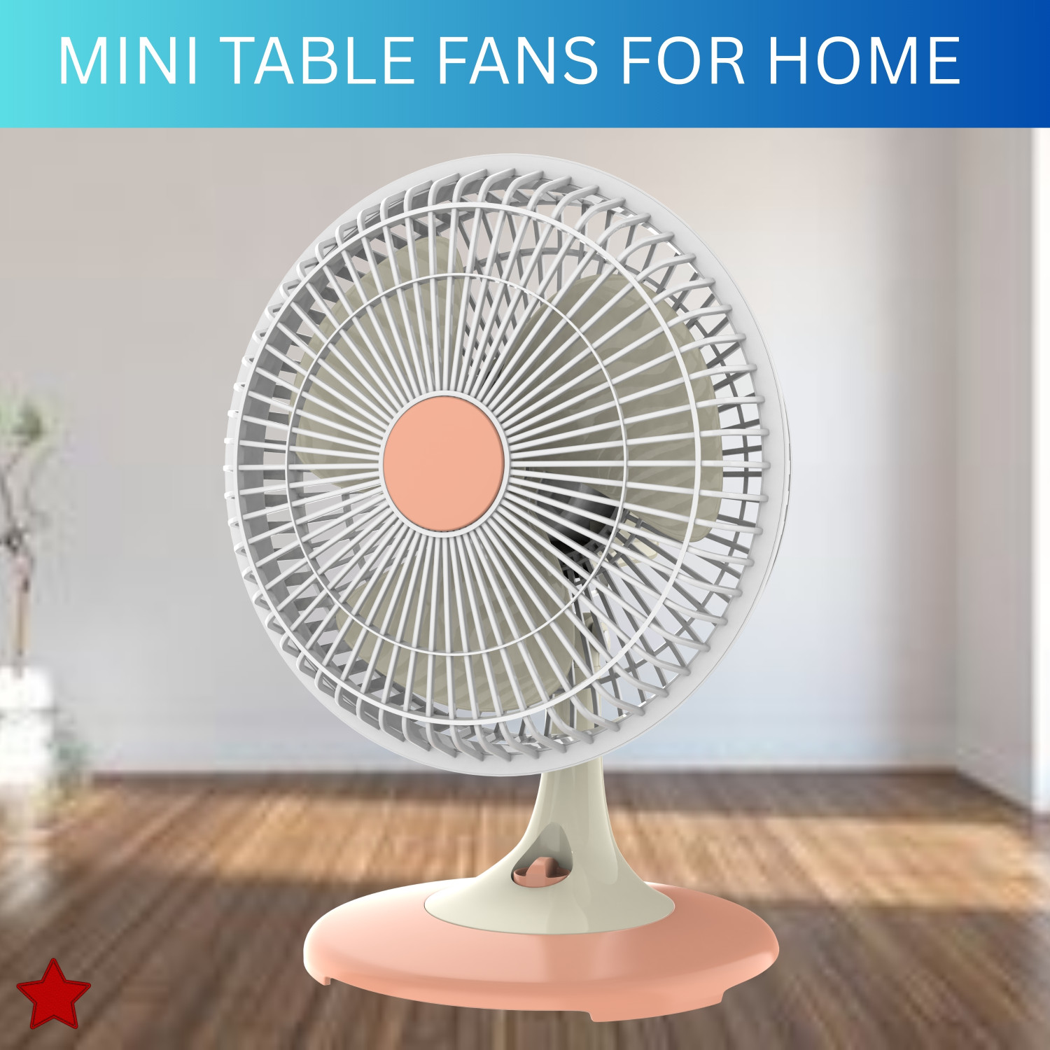 Image of SACRO 300mm(12Inch.) Mini AC Cooler Fan, Small Evaporative Air Table Fan For HomeZ220 Silent Operation 300 mm Table Fan