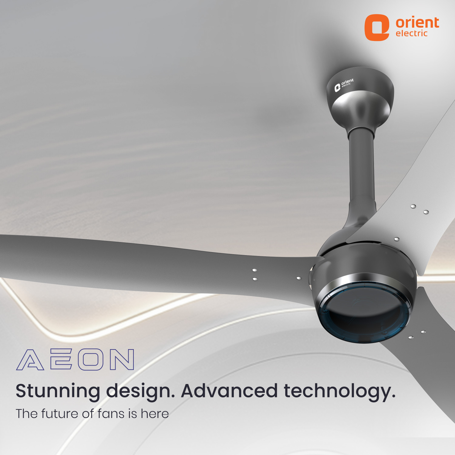 Image of Orient Electric Aeon BLDC Pro with 5 Year Warranty Anti Dust, BLDC Motor with Remote, Energy Saving, High Air Delivery, Silent Operation 1200 mm Ceiling Fan