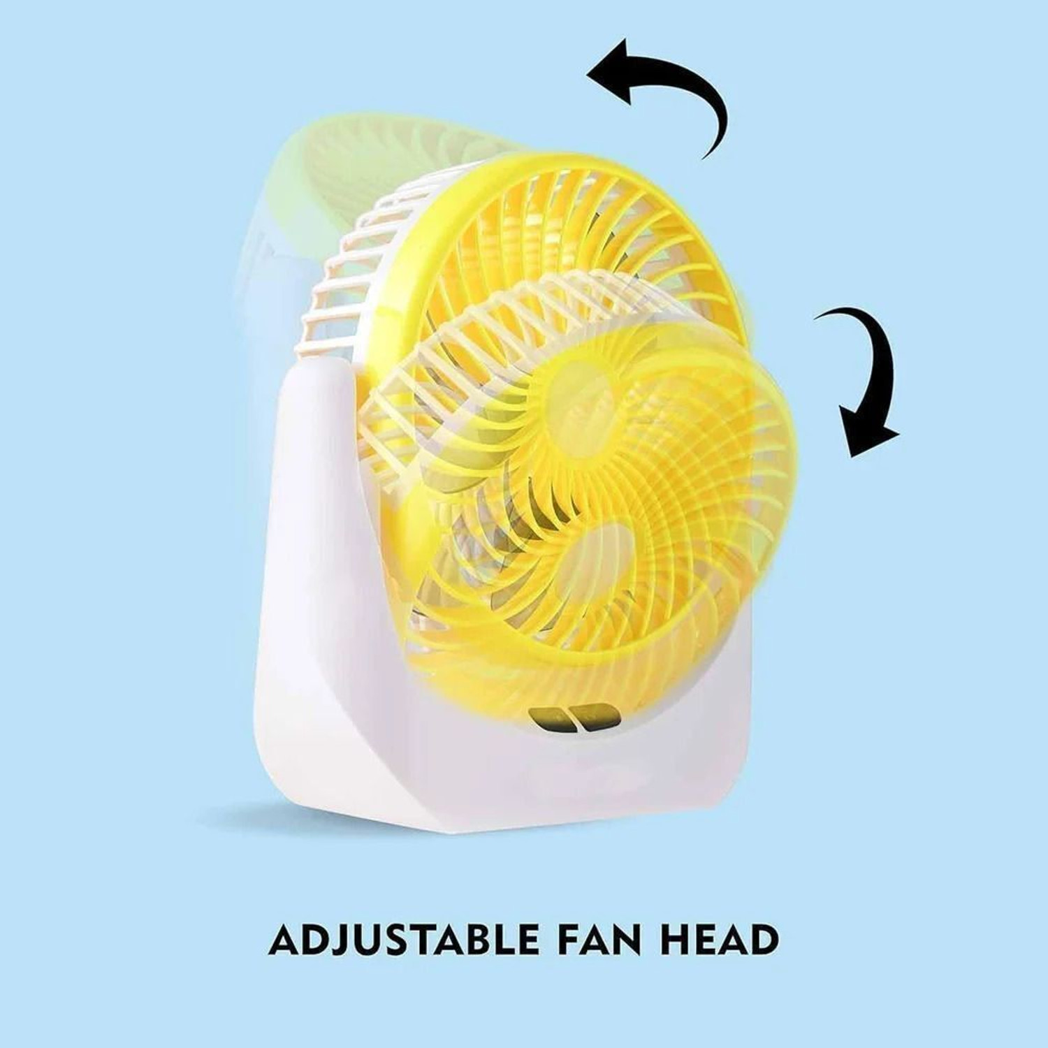 Image of Terviiix High Speed | Rechargeable | Table Fan | LED Light | For Home, Kitchen, Office Ultra High Speed 1400 mm Table Fan