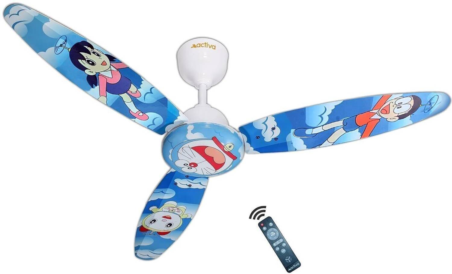ACTIVA Premium Series Kidz with 5 Year Warranty BLDC Motor with Remote 1200 MM Ceiling Fan Price in India - Buy ACTIVA Premium Series Kidz with 5 Year Warranty BLDC Motor with Remote 1200 MM Ceiling Fan online at Flipkart.com