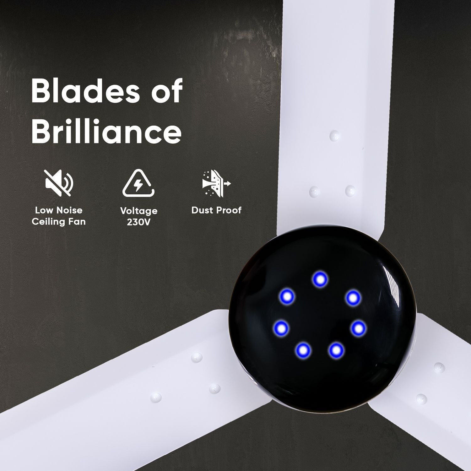 Image of Cadlec SmartSave with 5 Year Warranty BLDC Motor with Remote 1200 mm Ceiling Fan