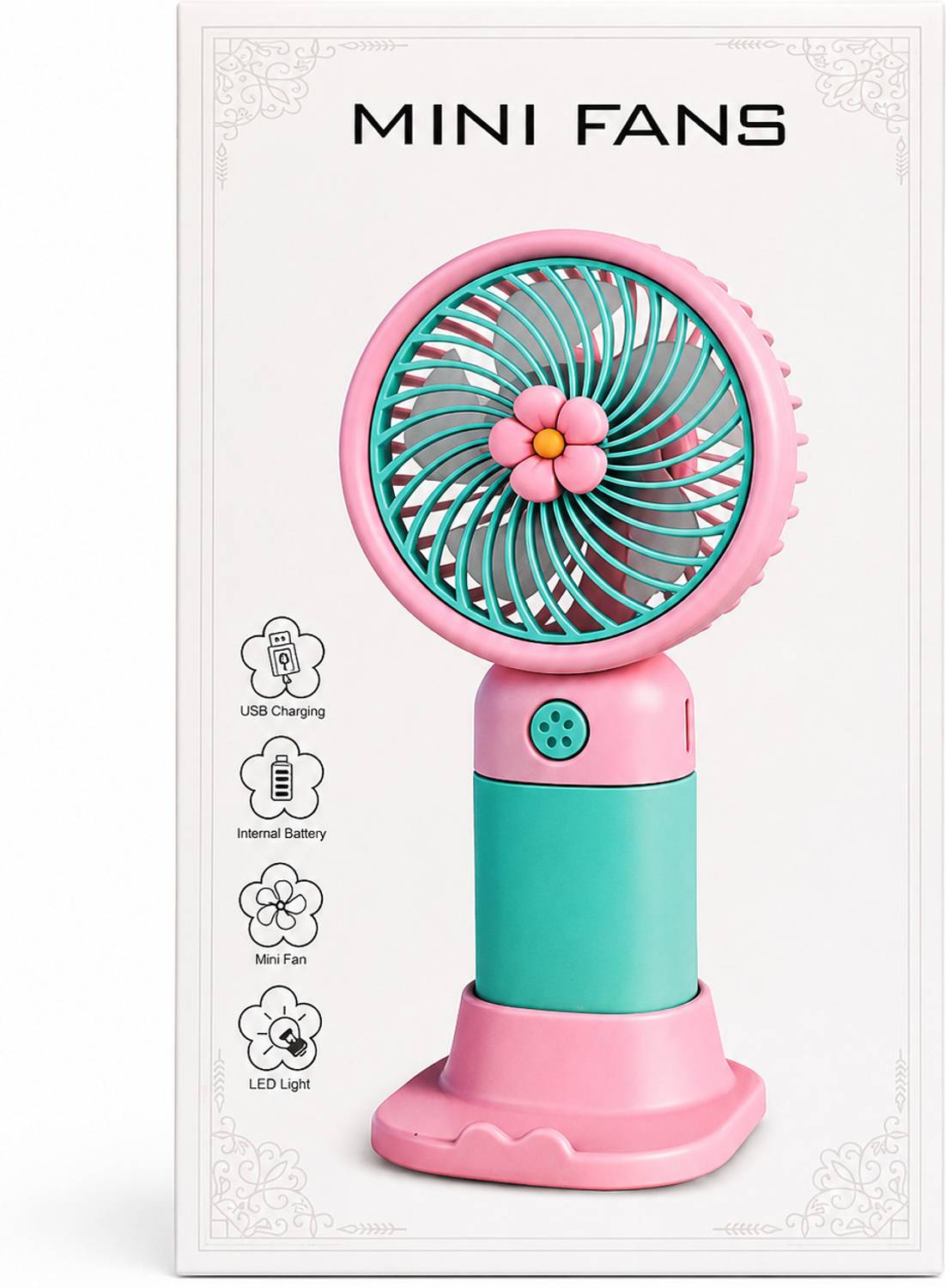 ZEVKI MINI-F-1993 2 mm Table Fan Pack of 1 - Image 4
