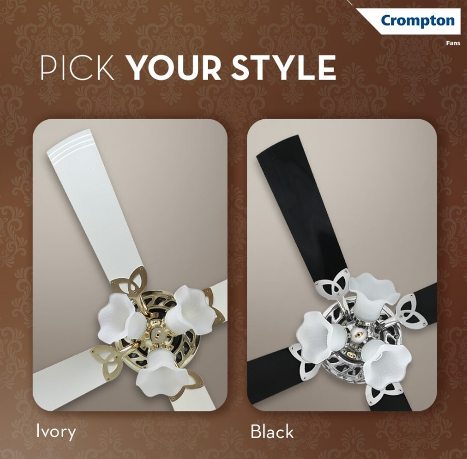 Image of Crompton LX URANUS 48 1S with 2 Year Warranty 1200 mm Ceiling Fan