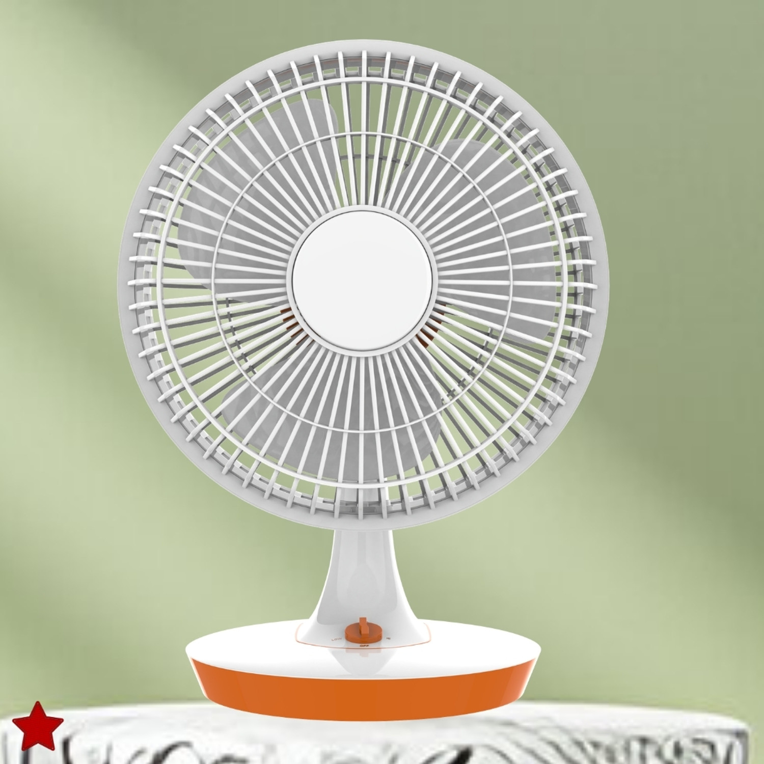 Image of SACRO Mini Ac Cooler for Room Cooling 300mm(12Inch.) Electric Table Fan For HomeXE298 Silent Operation 300 mm Table Fan