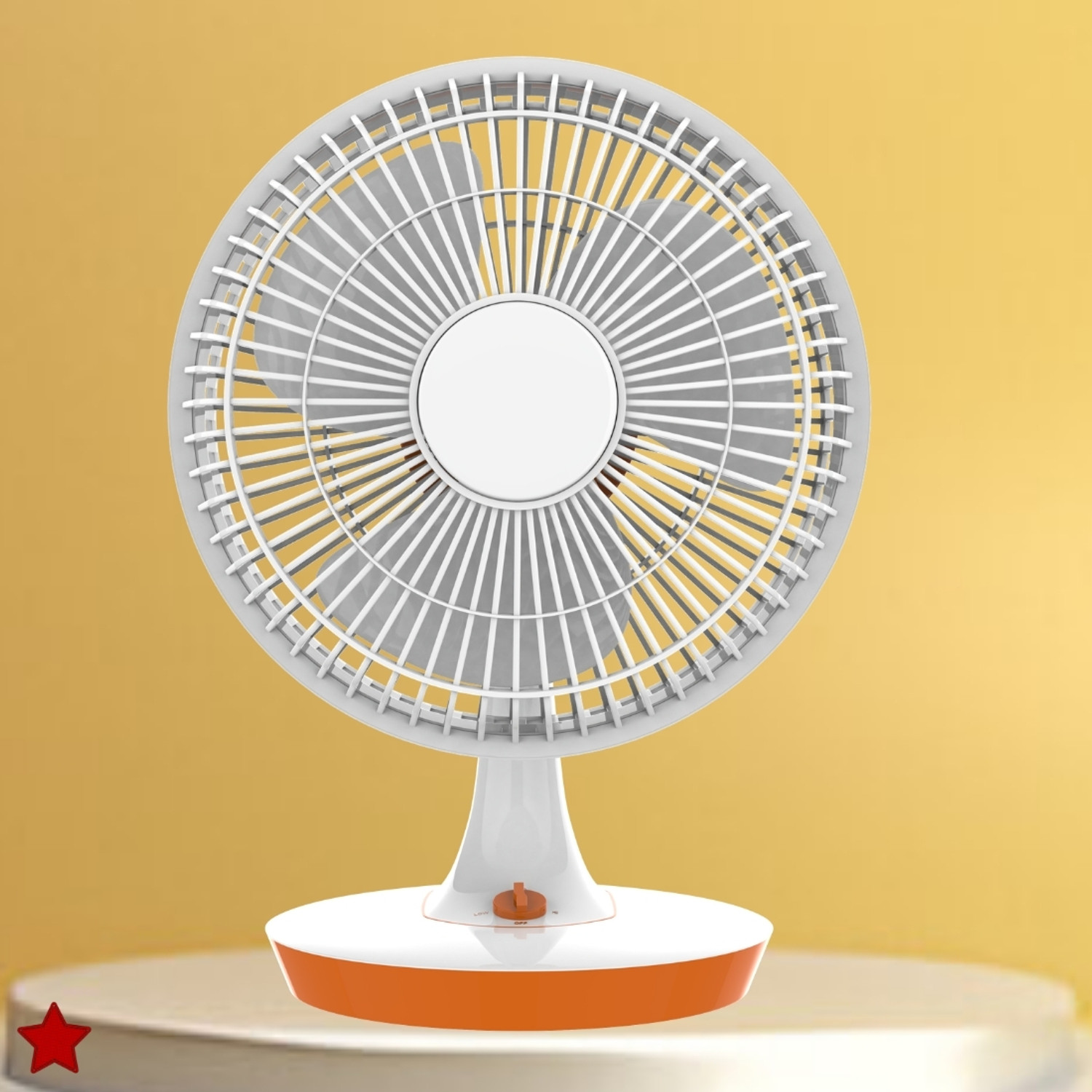 Image of SYARA Mini Ac Cooler for Room Cooling 300mm(12Inch.) Electric Table Fan For HomeBT65 Silent Operation 300 mm Table Fan