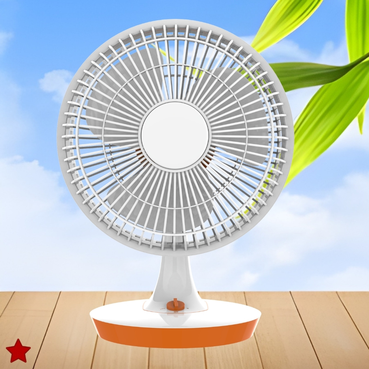 Image of FRONY Mini Ac Cooler for Room Cooling 300mm(12Inch.) Electric Table Fan For HomeCT125 Silent Operation 300 mm Table Fan