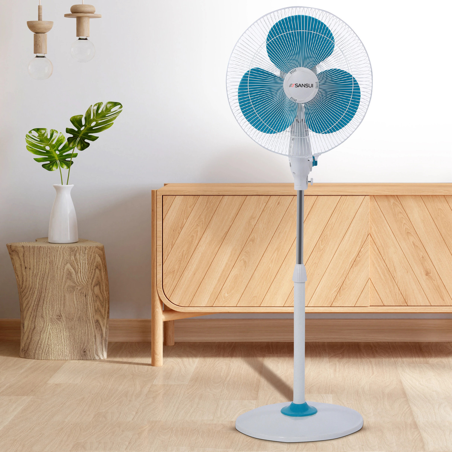 Image of Sansui Chetak Speed with 1 Year Warranty 400 mm Pedestal Fan