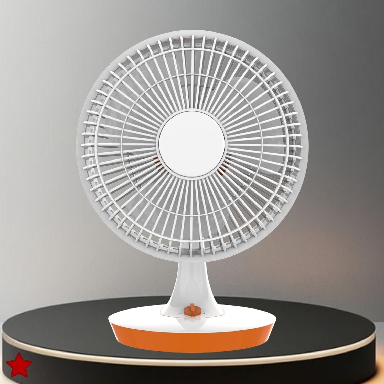 Image of GUGGU Mini Ac Cooler for Room Cooling 300mm(12Inch.) Electric Table Fan For HomeBT180 Silent Operation 300 mm Table Fan