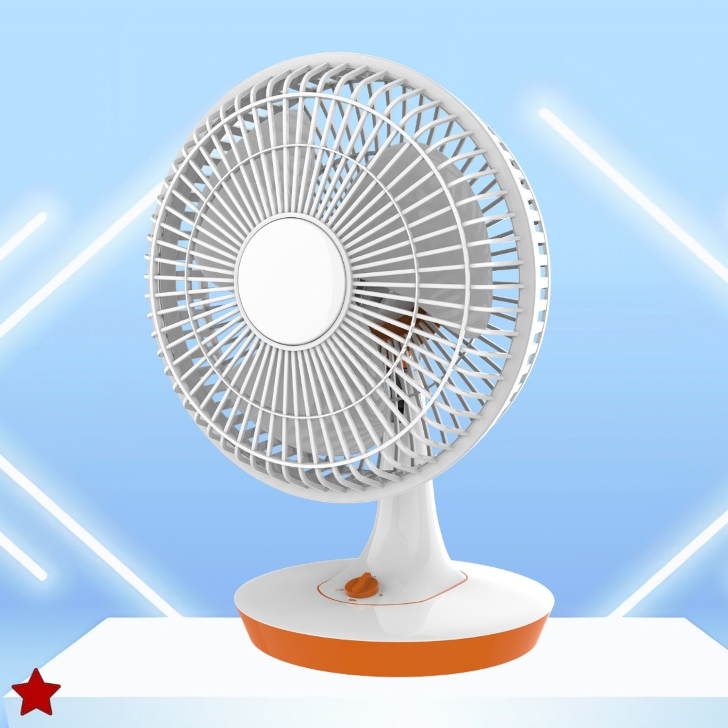 Image of YAROH Mini Ac Cooler for Room Cooling 300mm(12Inch.) Electric Table Fan For HomeXE78 Silent Operation 300 mm Table Fan