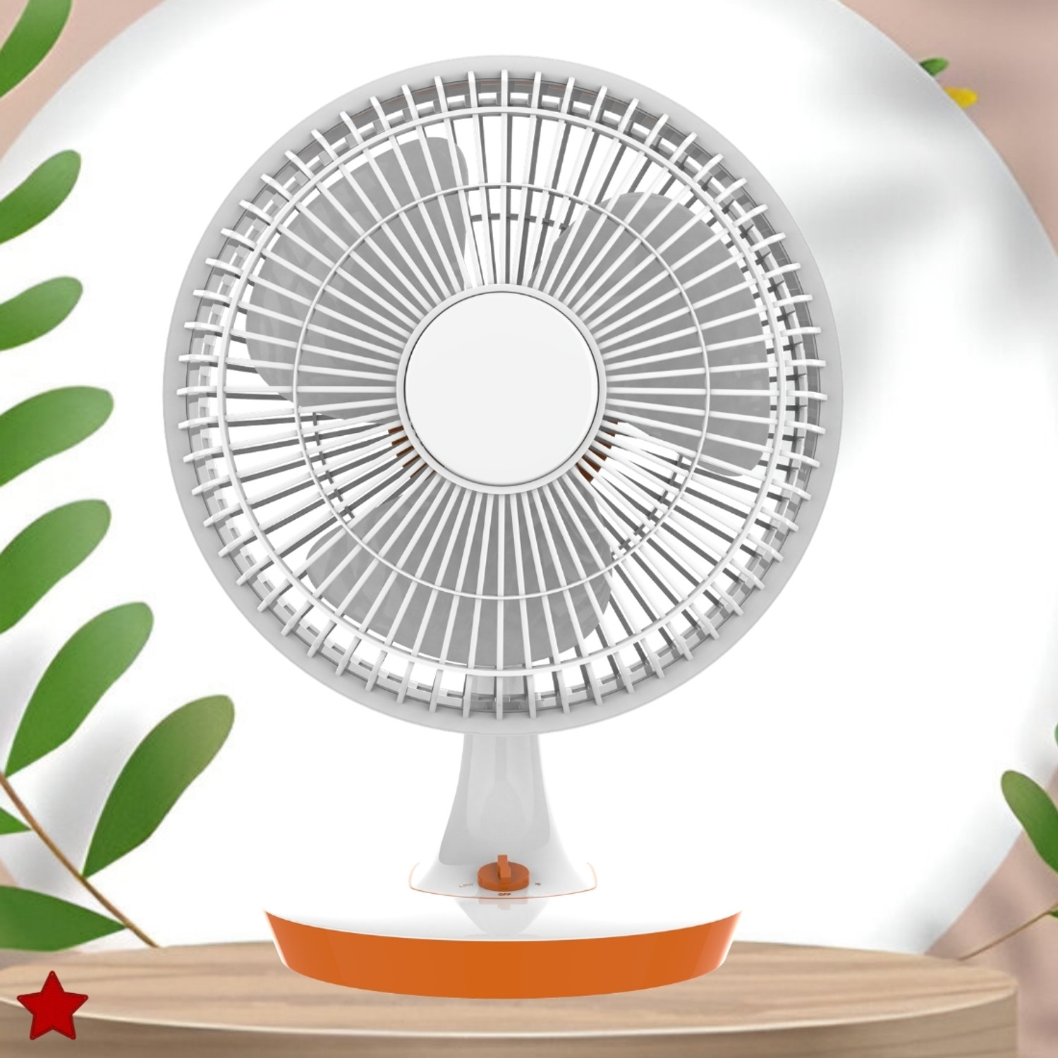 Image of Clairbell Mini Ac Cooler for Room Cooling 300mm(12Inch.) Electric Table Fan For HomeVR299 Silent Operation 300 mm Table Fan