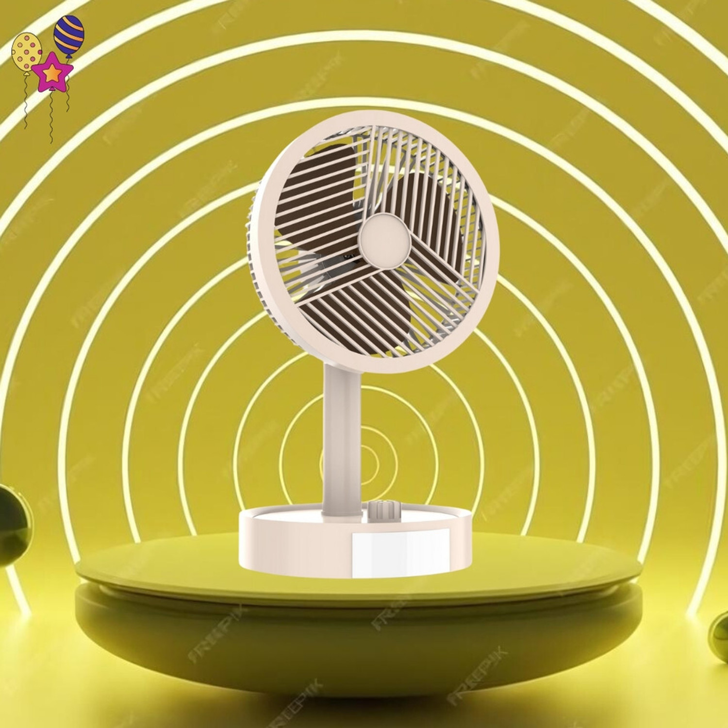 Image of URBAN ZONE ENTERPRISES NEUTAN Coool Breeze Speedy BLDC Motor 130 mm Table Fan