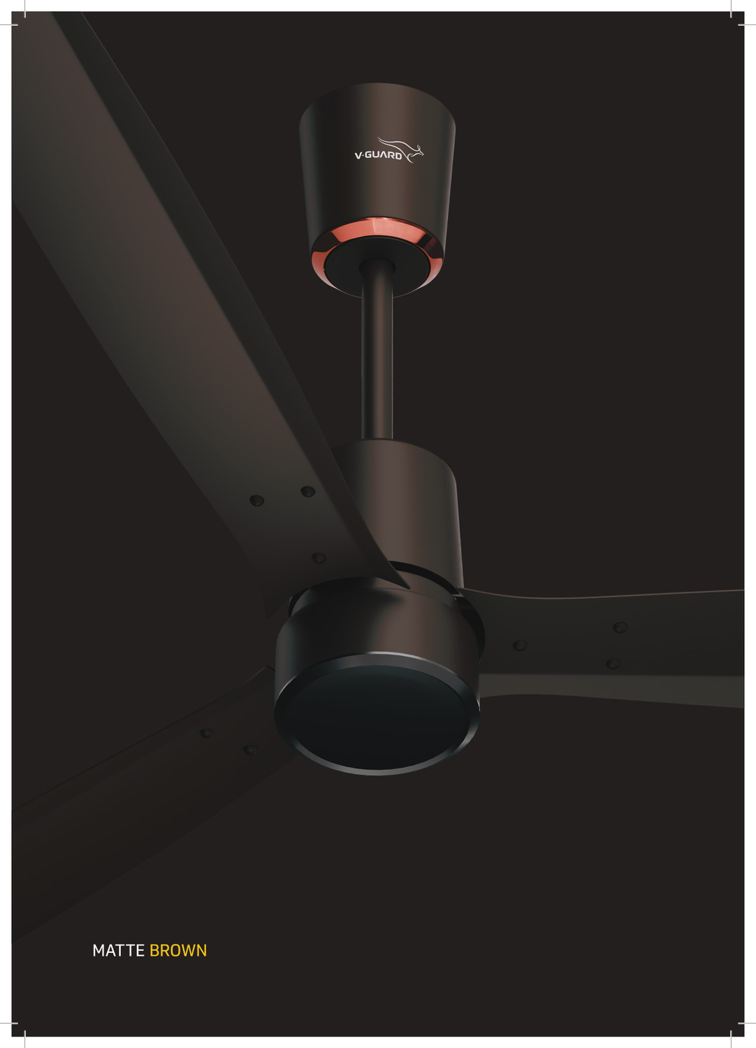 Image of V-Guard AIRWIZ PLUS PREMIUM HIGH SPEED (48 inch) 370 RPM with 3 Year Warranty BLDC Motor with Remote 1200 mm Ceiling Fan