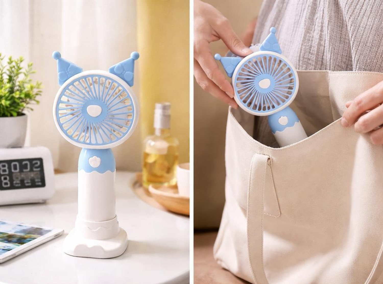 Image of turecraft FAN-USB-01 70 mm Table Fan