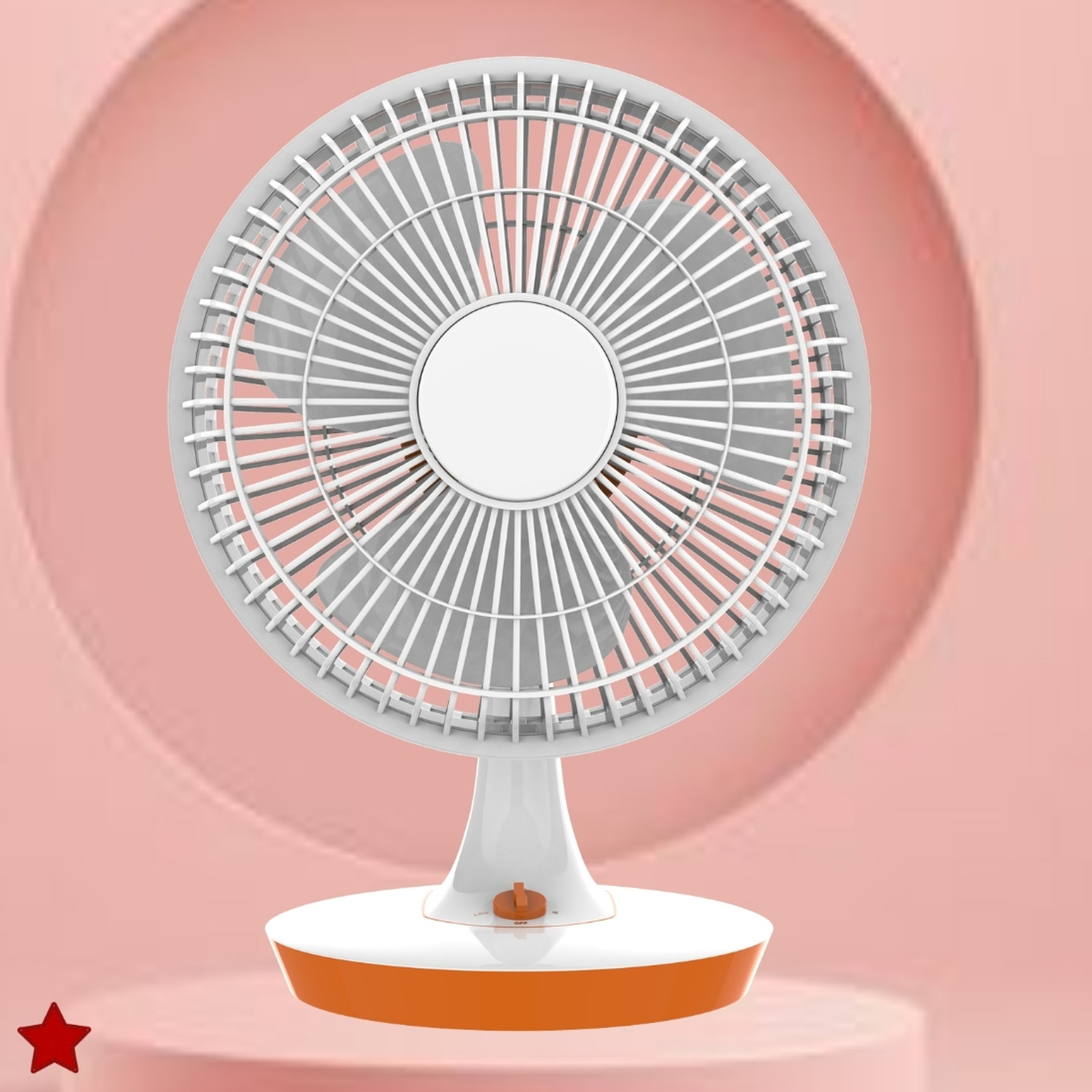 Image of GUGGU Mini Ac Cooler for Room Cooling 300mm(12Inch.) Electric Table Fan For HomeBQ336 Silent Operation 300 mm Table Fan