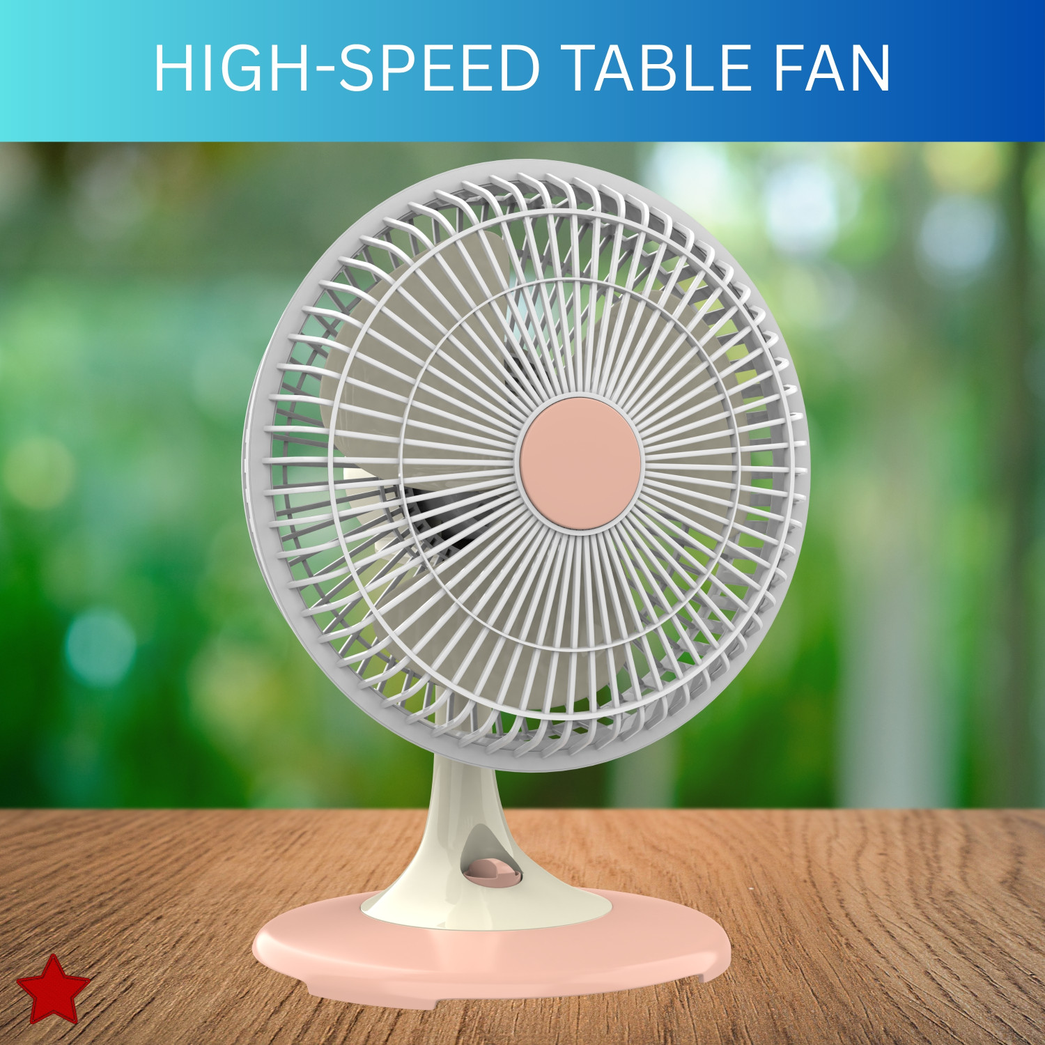 Image of YAROH 300mm(12Inch.) Mini AC Cooler Fan, Small Evaporative Air Table Fan For HomeQ351 Silent Operation 300 mm Table Fan