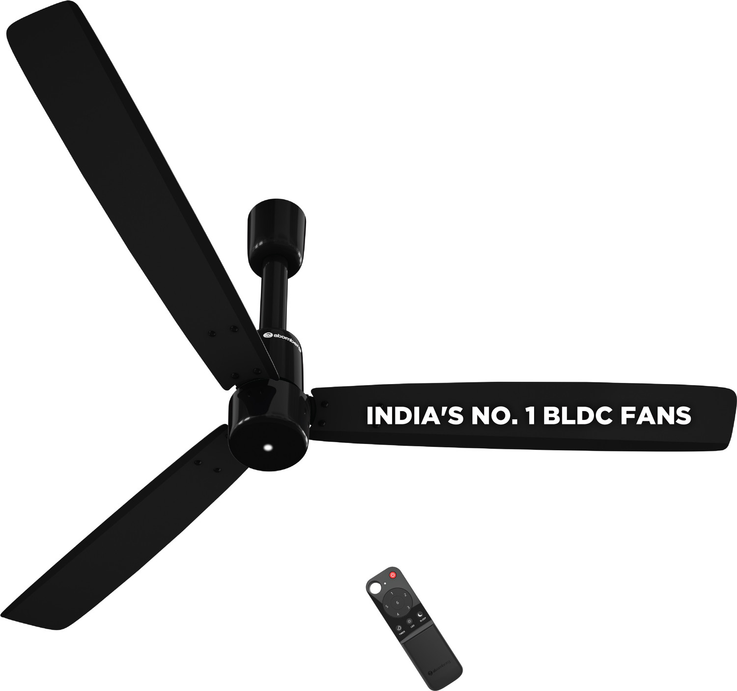 Image of Atomberg Razon|World's Smallest Motor Powered by BMC|Advance Air+ Technology| with 3 Year Warranty BLDC Motor with Remote 1200 mm Ceiling Fan