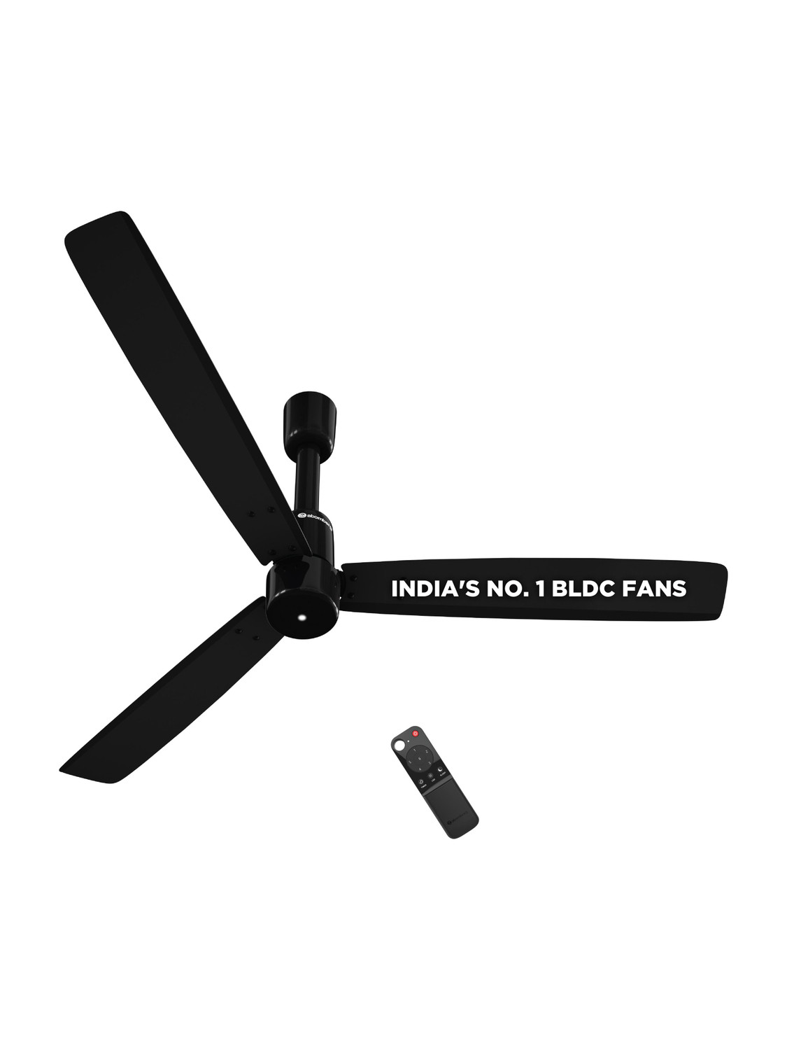 Atomberg Razon|World’s Smallest Motor Powered by BMC|Advance Air+ Technology| with 3 Year Warranty BLDC Motor with Remote 1200 mm Ceiling Fan