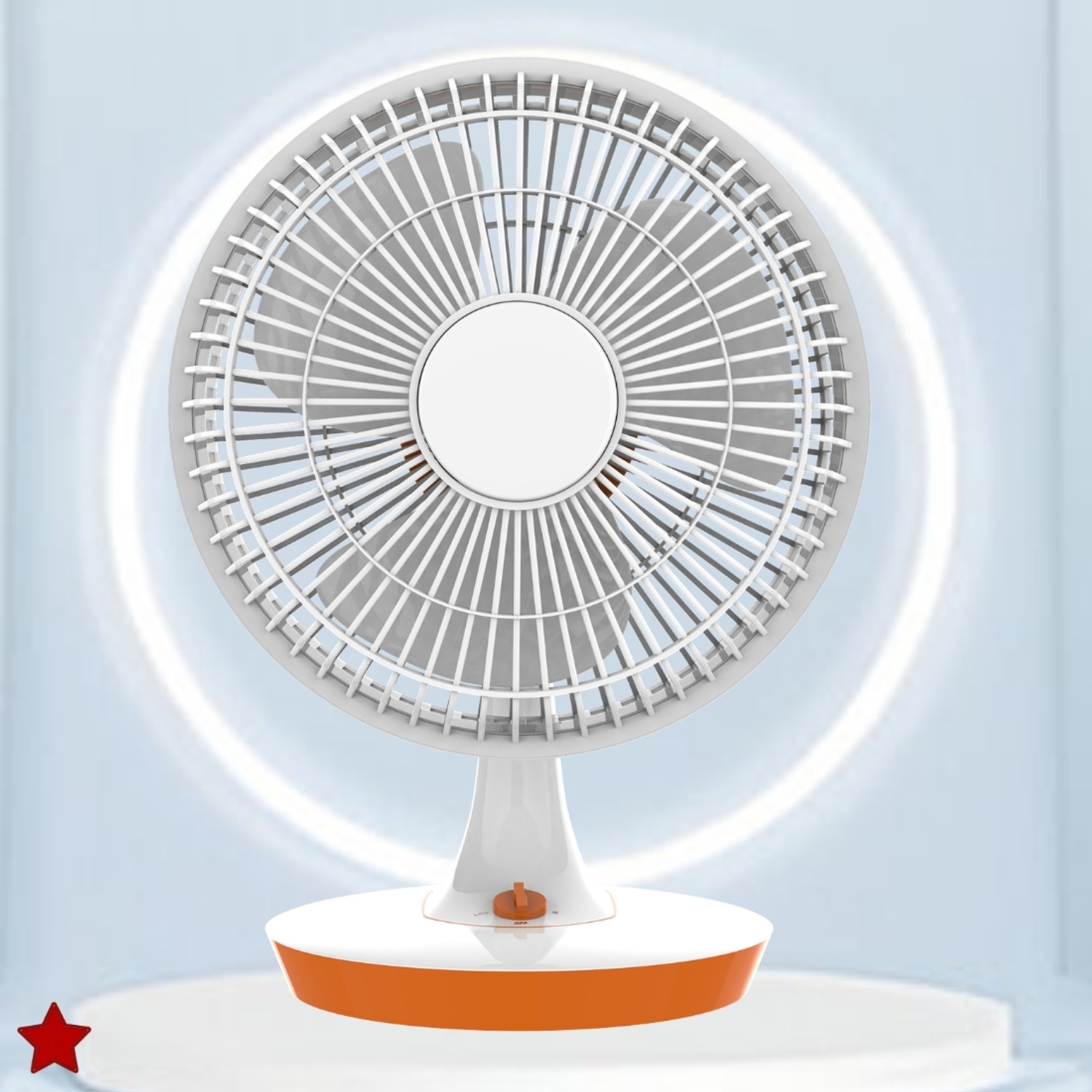 Image of Clairbell Mini Ac Cooler for Room Cooling 300mm(12Inch.) Electric Table Fan For HomeVR254 Silent Operation 300 mm Table Fan
