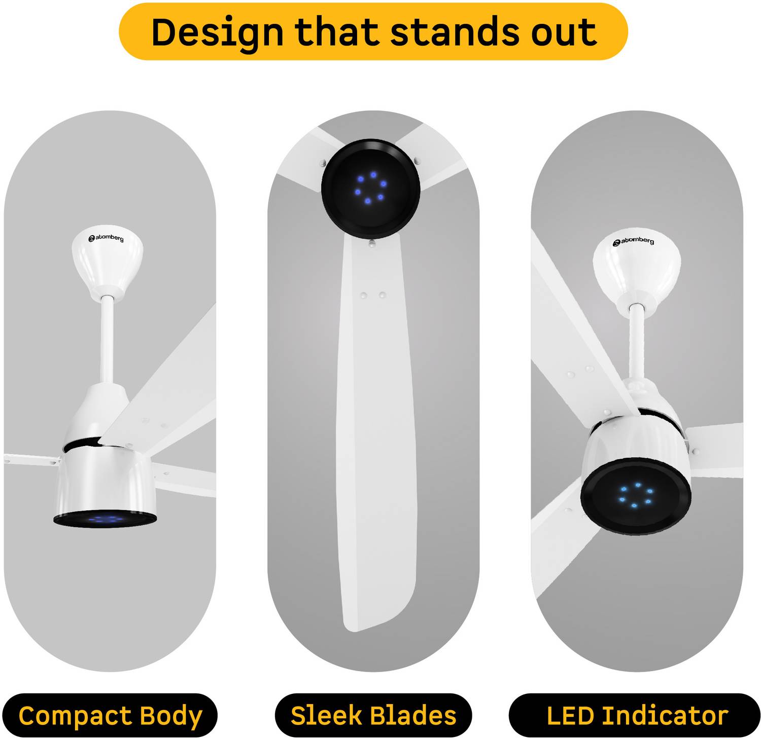 Atomberg Renesa Prime Remote 1200mm Ceiling Fan - Image 4
