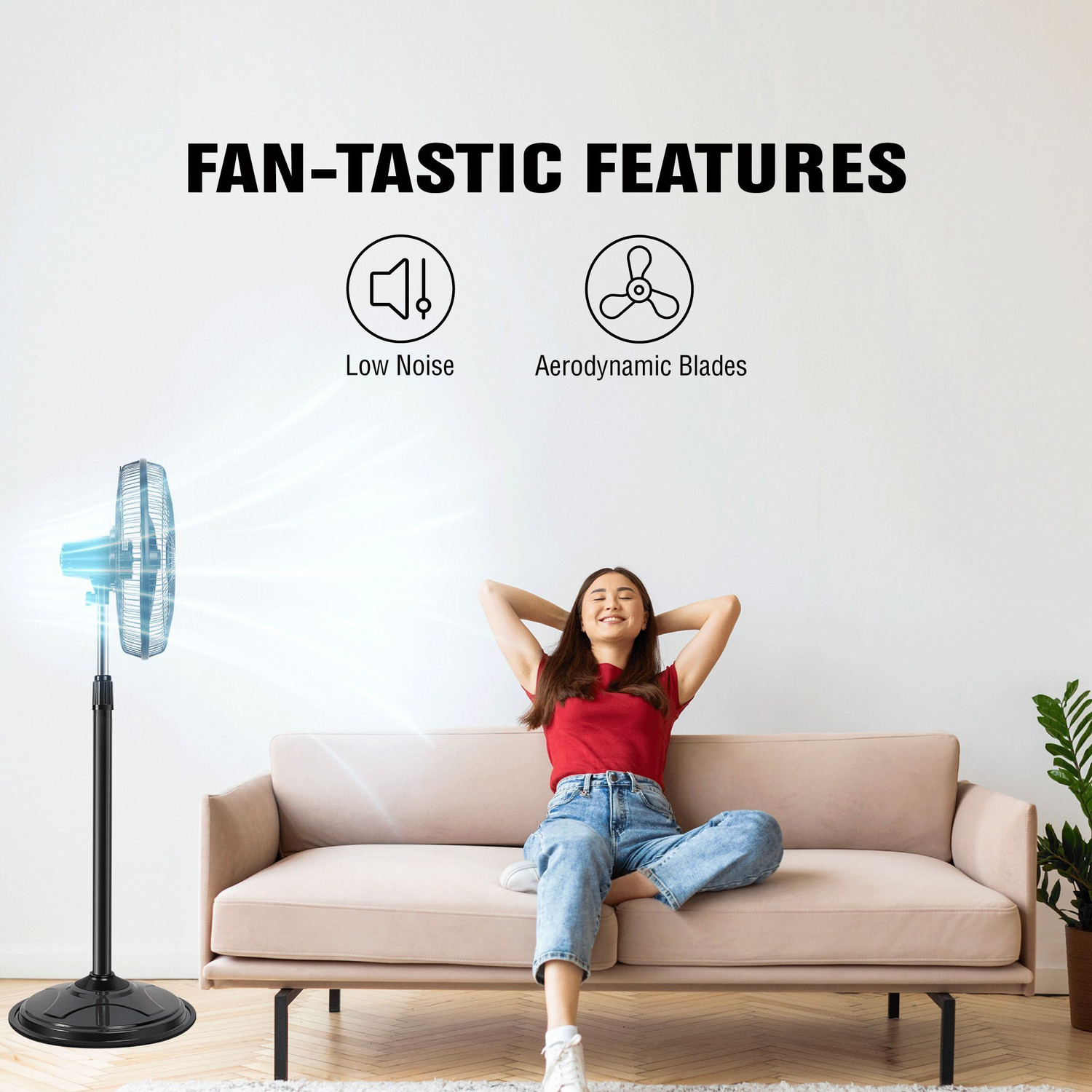 Image of Flipkart SmartBuy FALCON with 2 Year Warranty Ultra High Speed 400 mm Pedestal Fan