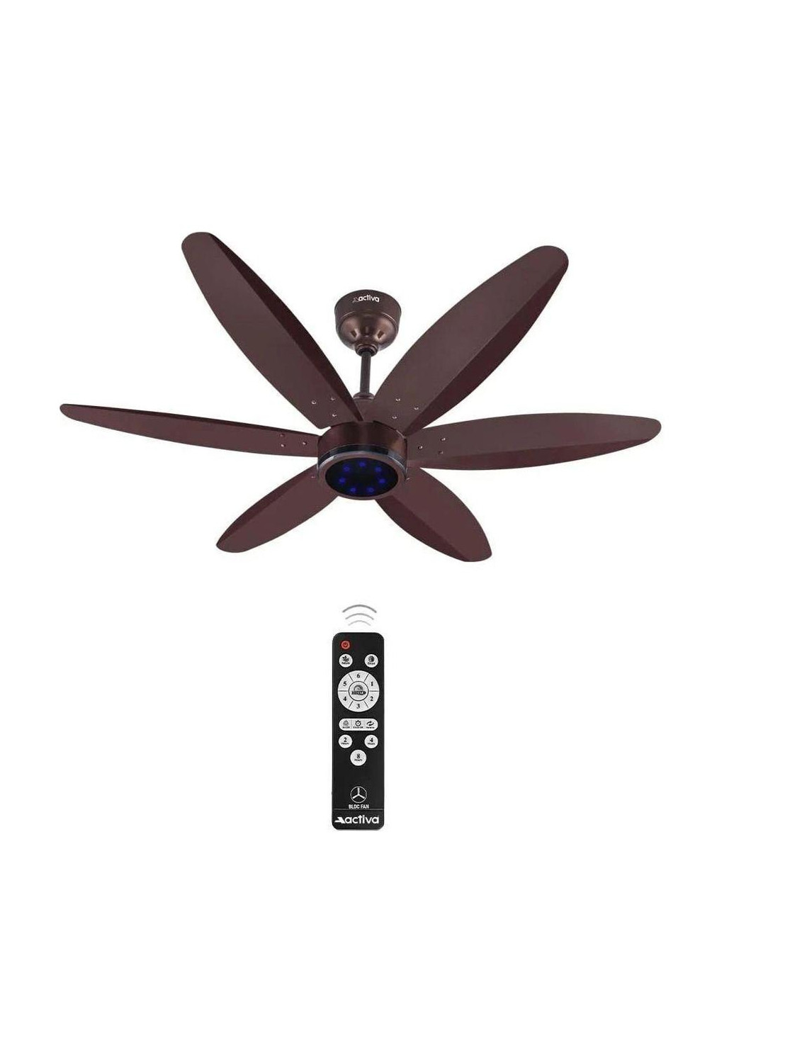 Image of ACTIVA JETTA | BLDC Motor | Remote Control | 4 Blade | 6 Blade | Energy Saving with 5 Year Warranty BLDC Motor with Remote 1200 mm Ceiling Fan