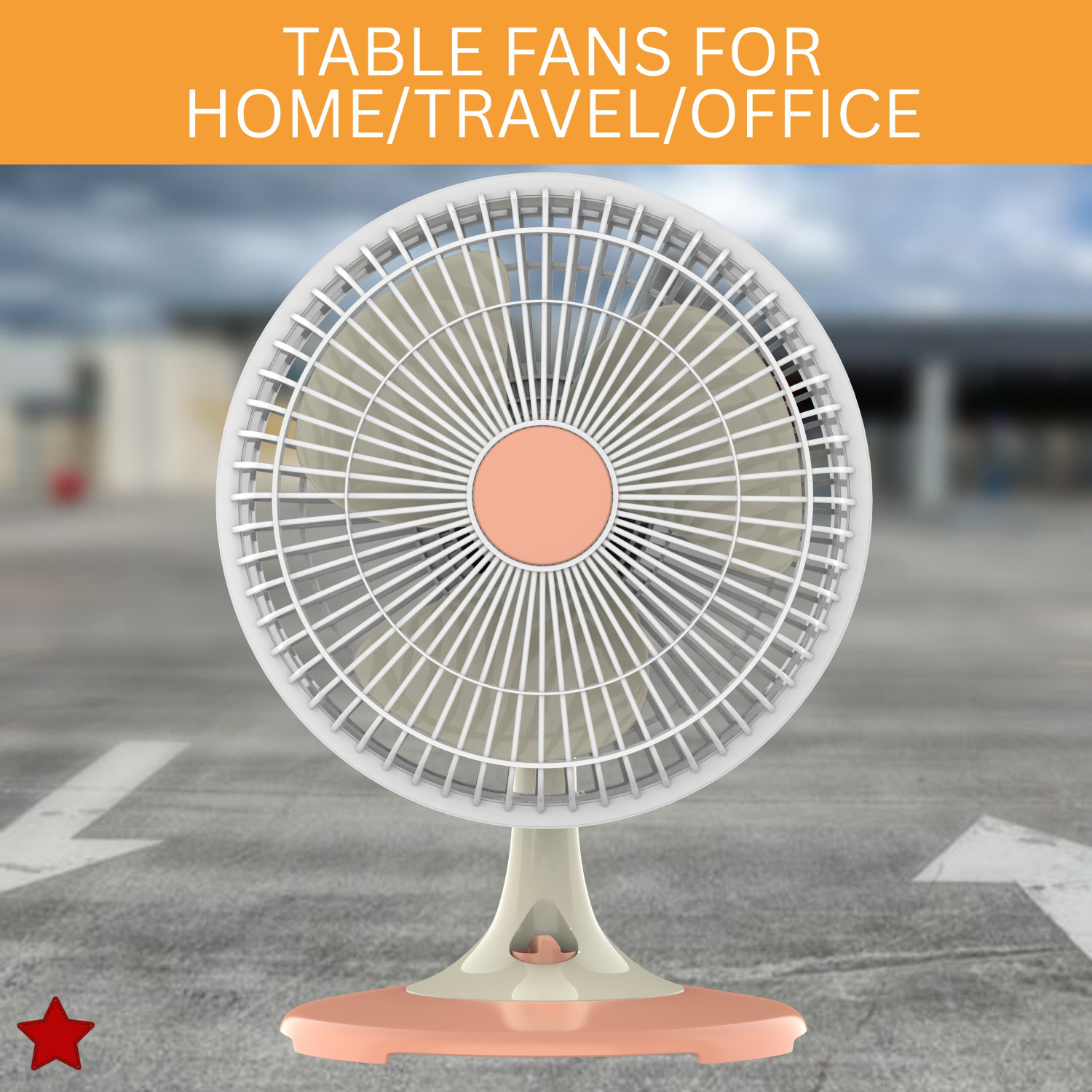 Image of FRONY 300mm(12Inch.) Mini AC Cooler Fan, Small Evaporative Air Table Fan For HomeX374 Silent Operation 300 mm Table Fan