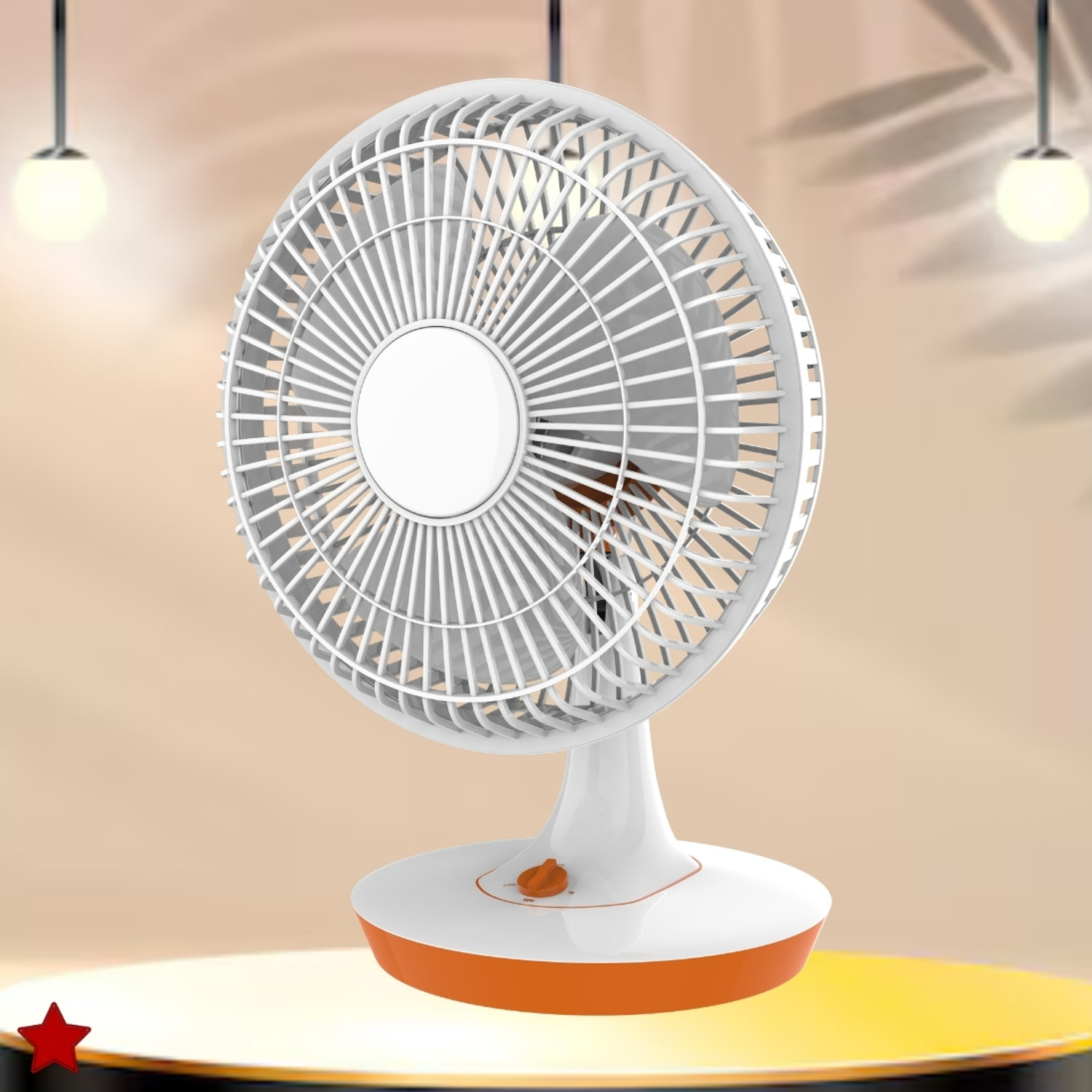 Image of SYARA Mini Ac Cooler for Room Cooling 300mm(12Inch.) Electric Table Fan For HomeBW277 Silent Operation 300 mm Table Fan