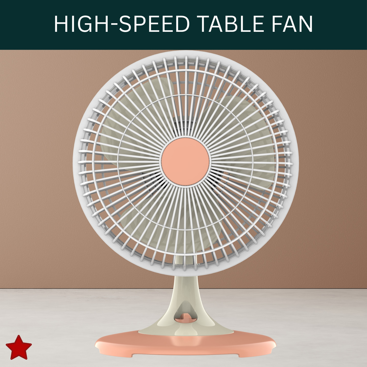 Image of YAROH 300mm(12Inch.) Mini AC Cooler Fan, Small Evaporative Air Table Fan For HomeT365 Silent Operation 300 mm Table Fan