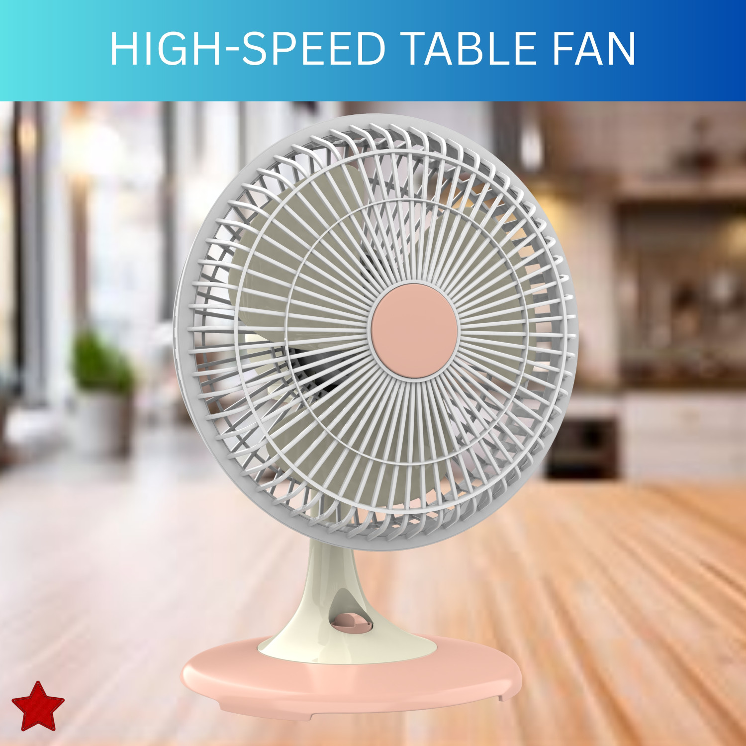 Image of GUGGU 300mm(12Inch.) Mini AC Cooler Fan, Small Evaporative Air Table Fan For HomeN385 Silent Operation 300 mm Table Fan