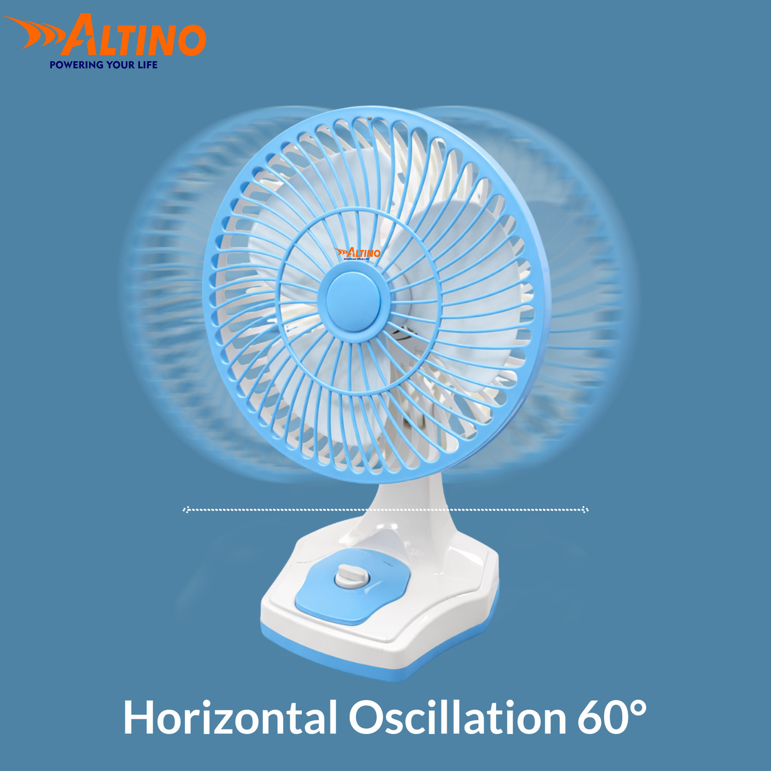 Image of ALTINO 12 Inch / 300 MM Powerful Premium Unique Design Ocscillating Table Fan with 1 Year Warranty Silent Operation 300 mm Table Fan