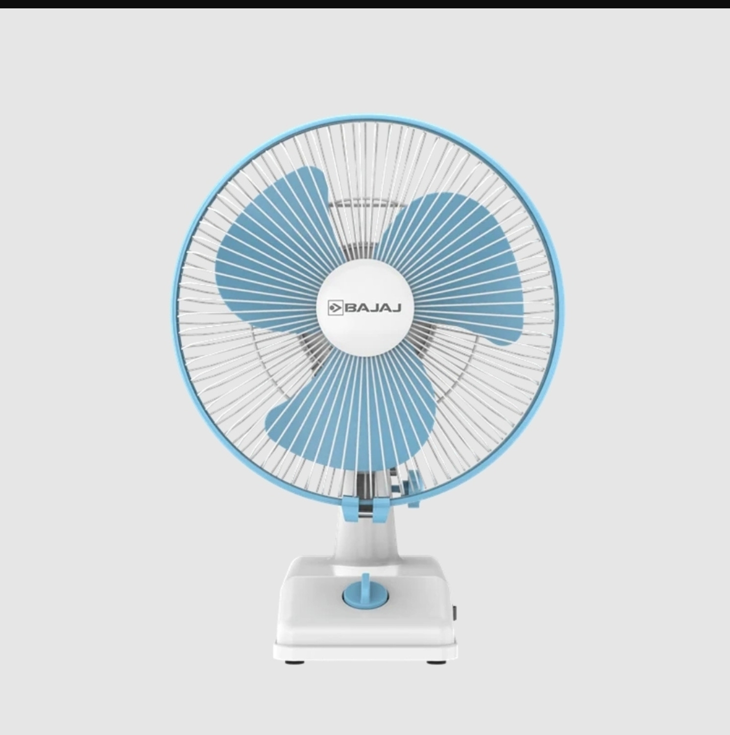 Image of BAJAJ InstaBreeze 230mm Blue Multipurpose Fan with 24 Months Warranty Ultra High Speed 235 mm Table Fan