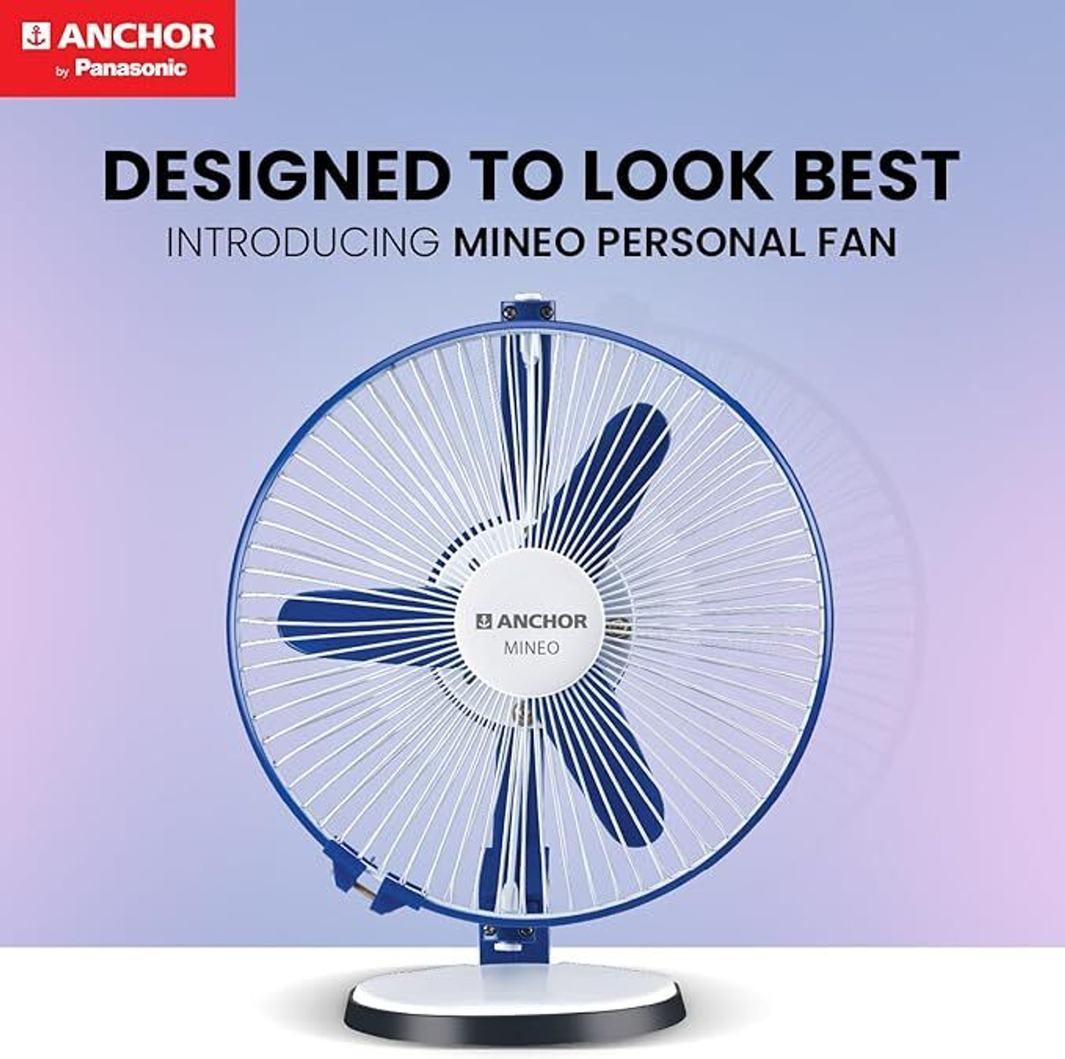 Image of Panasonic MINEO 14002BU with 24 Months Warranty Ultra High Speed 230 mm Table Fan
