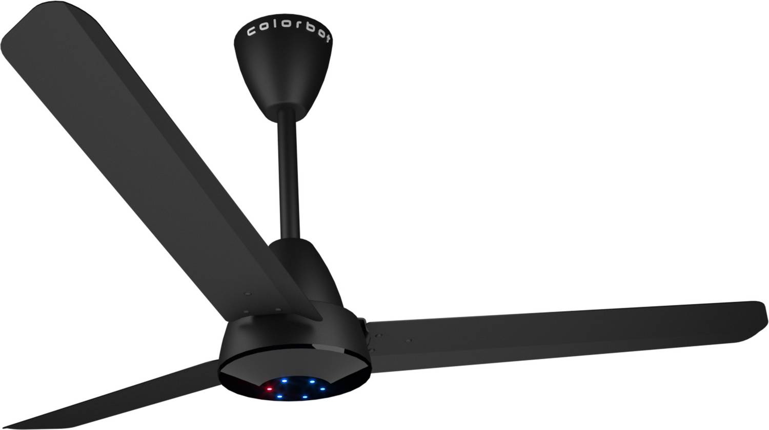 Colorbot Helix BLDC Remote Controlled | Highspeed |LED|Reverse Mode| AeroQuiet+ Technolog with 4 Year Warranty BLDC Motor with Remote, With LED Indicators 1200 mm Ceiling Fan