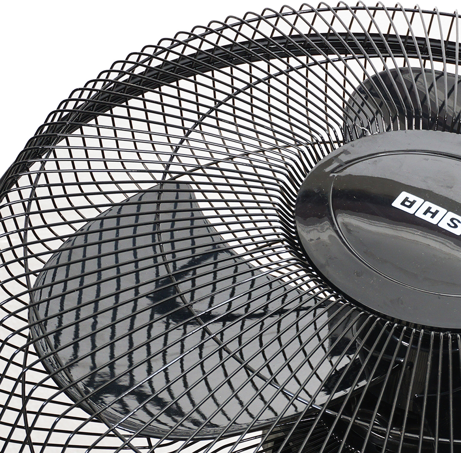Image of USHA PF STRIKER PLUS HI SPEED 400MM BLACK with 1 Year Warranty Anti Dust 400 mm Pedestal Fan