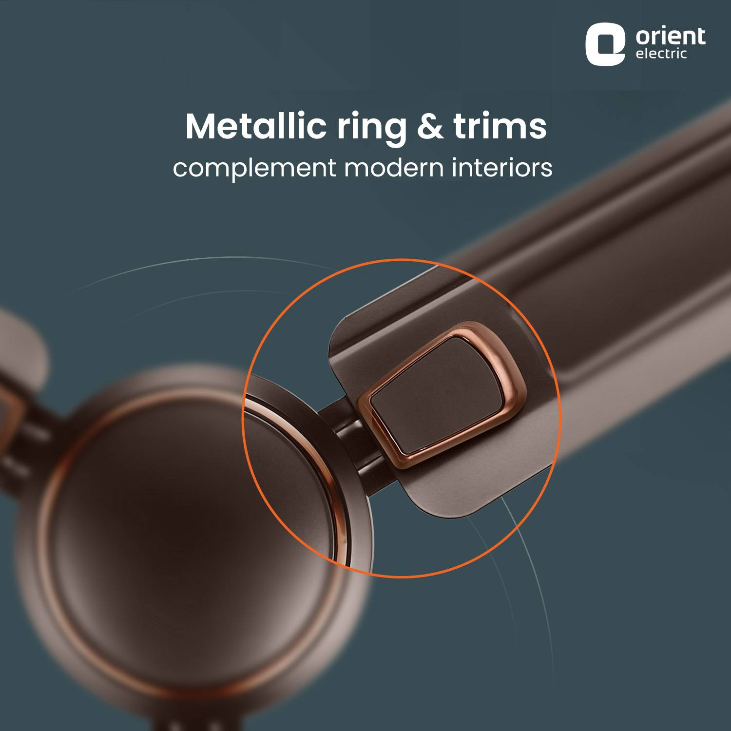 Orient Ujala Air Deco 1200mm Ceiling Fan - Image 4