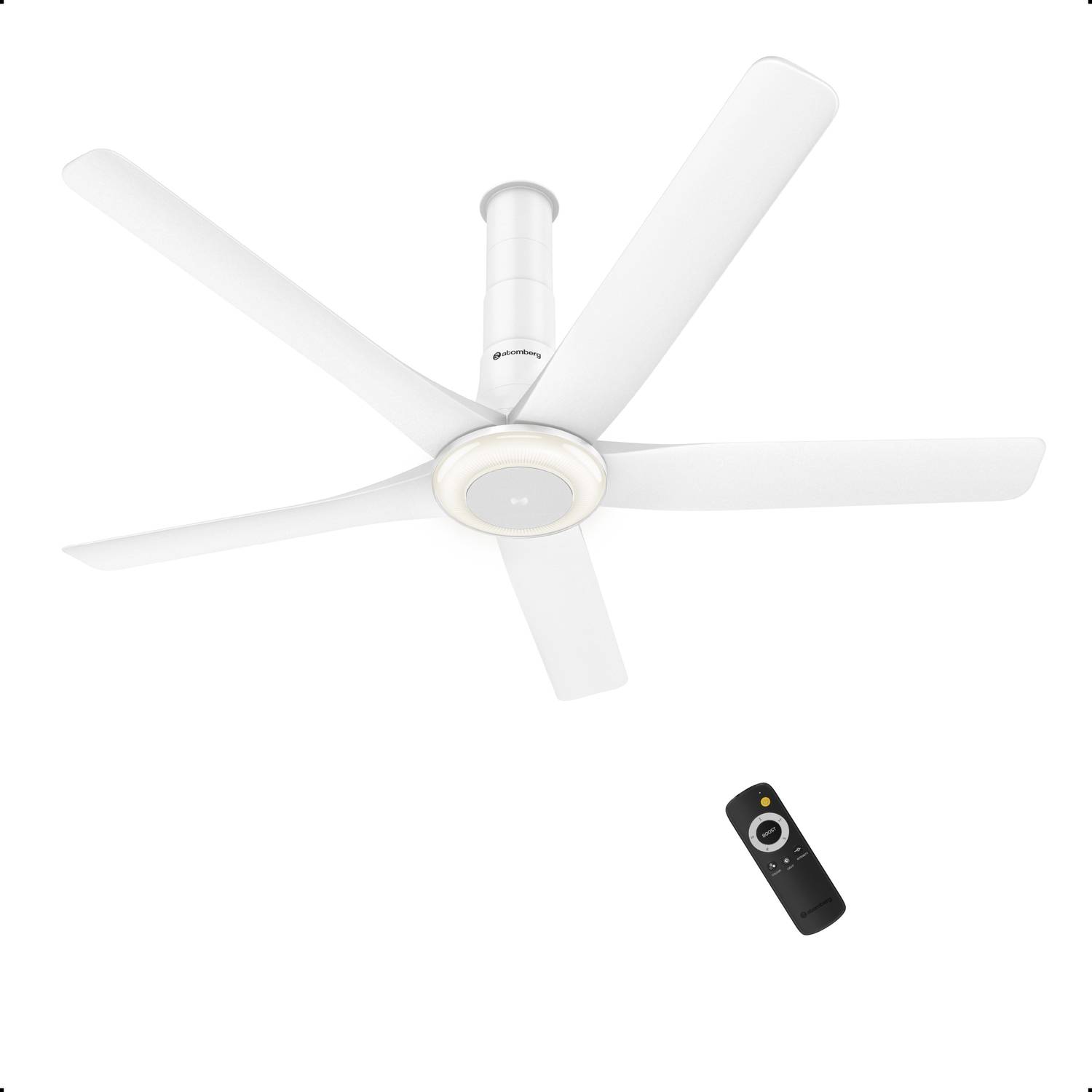 Atomberg Emperion Magna Smart|Advance Air+ Technology|Silent Operation|12W Under light| with 5 Year Warranty BLDC Motor with Remote 1280 mm Ceiling Fan