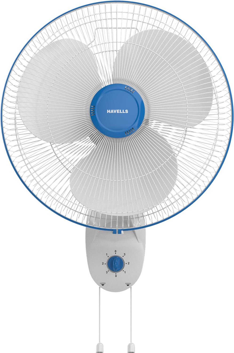HAVELLS Gatik Pro|Oscillation control | Thermal Overloaded Protected Motor|57W with 2 Year Warranty Energy Saving 400 mm Wall Fan