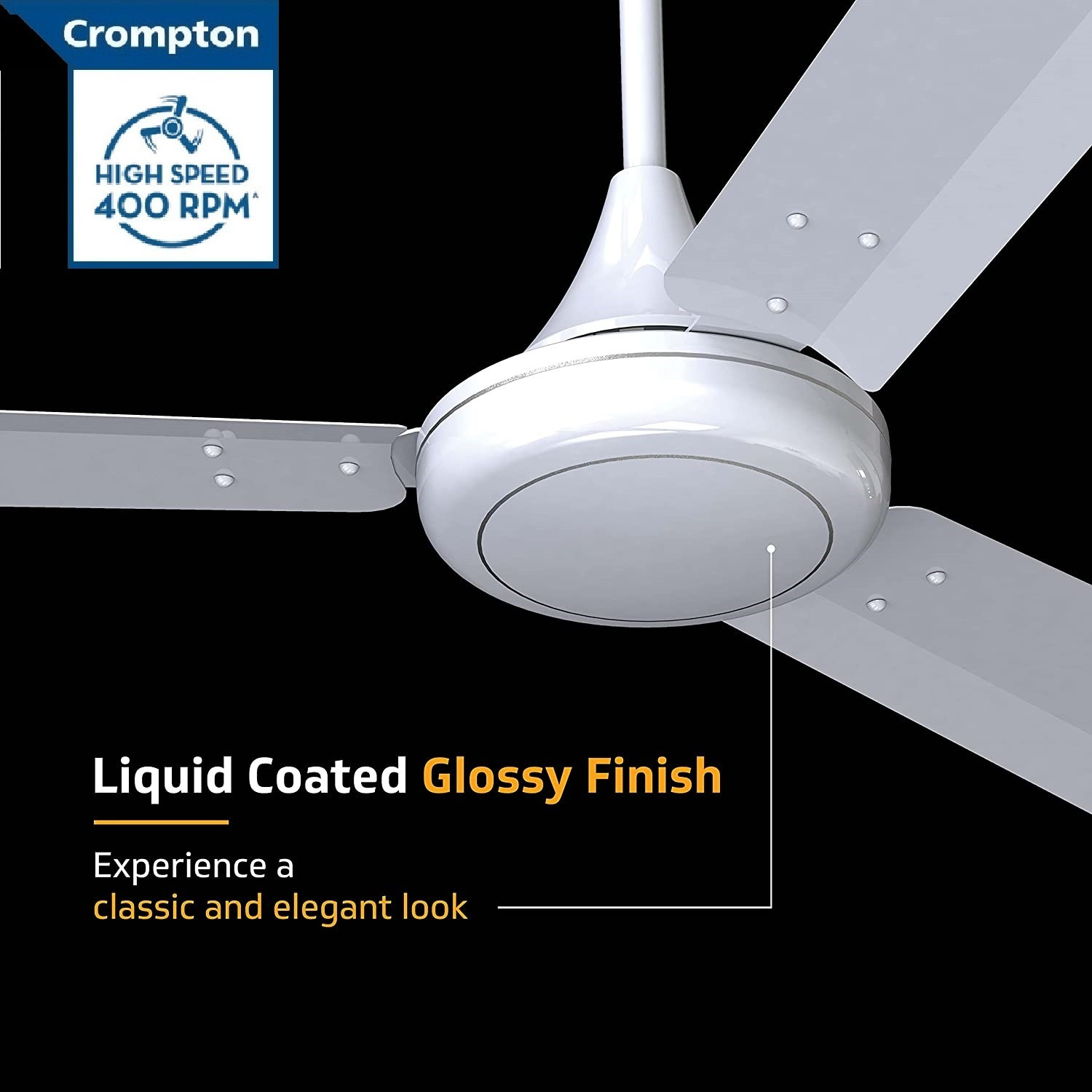 Image of Crompton SB SEA SAPHIRA 48 with 24 Months Warranty Energy Saving 1200 mm Ceiling Fan