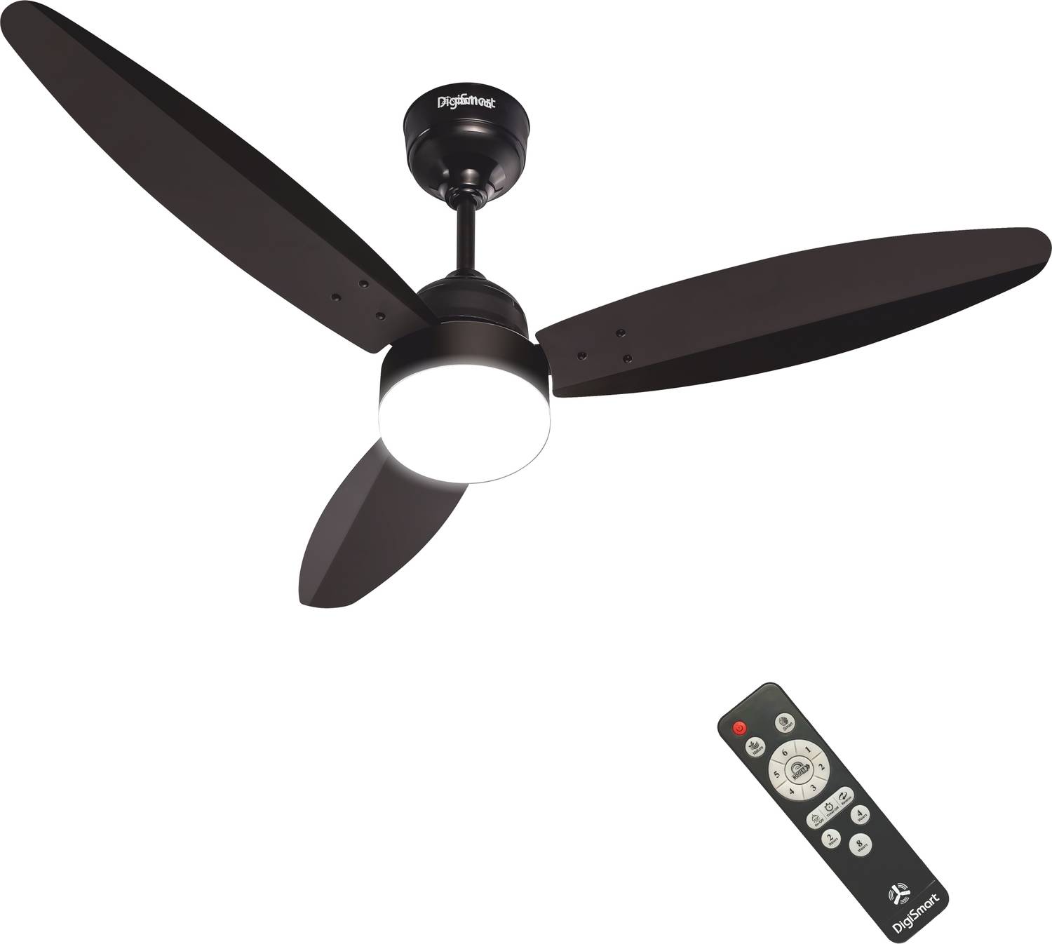 DIGISMART Autum Mark-1 | BLDC Motor | LED Light | Energy Saving with 5 Year Warranty BLDC Motor with Remote 1200 mm Ceiling Fan