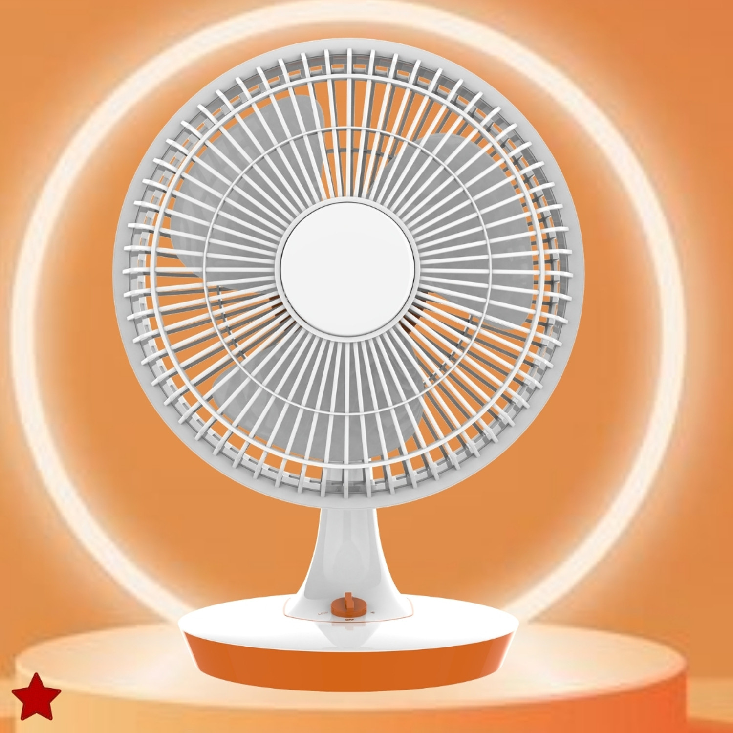 Image of GUGGU Mini Ac Cooler for Room Cooling 300mm(12Inch.) Electric Table Fan For HomeBW147 Silent Operation 300 mm Table Fan