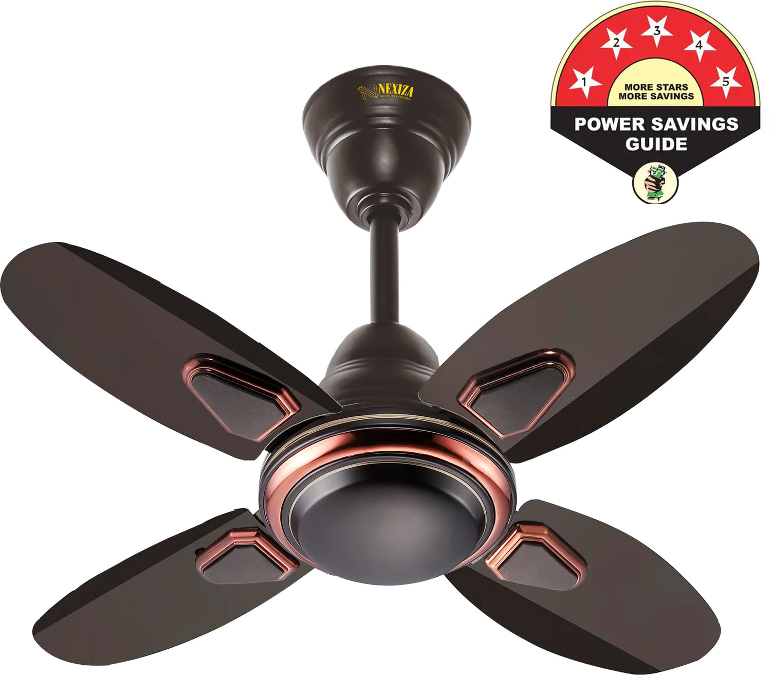 Image of Nexiza Zeph Deco 001 Super Ultra High Speed 24 Inch with 2 Year Warranty Anti Dust 600 mm Ceiling Fan