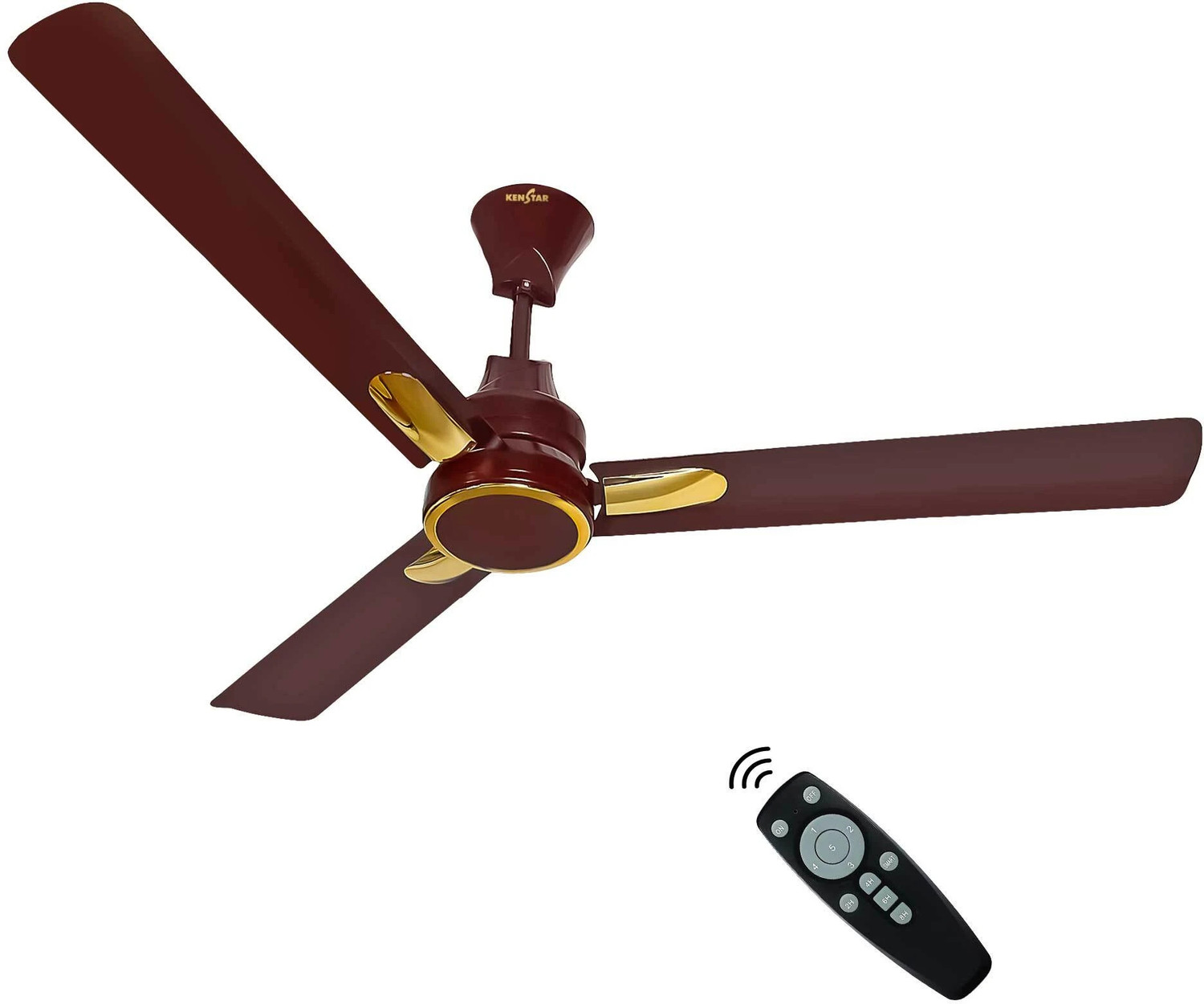 Image of Kenstar Snow breeze with 2 Year Warranty BLDC Motor with Remote 1200 mm Ceiling Fan