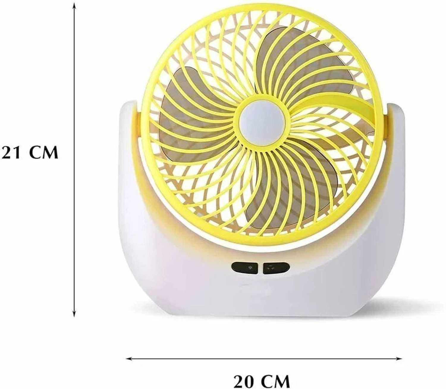 Image of Terviiix High Speed | Rechargeable | Table Fan | LED Light | For Office, Kitchen, Home Ultra High Speed 1400 mm Table Fan