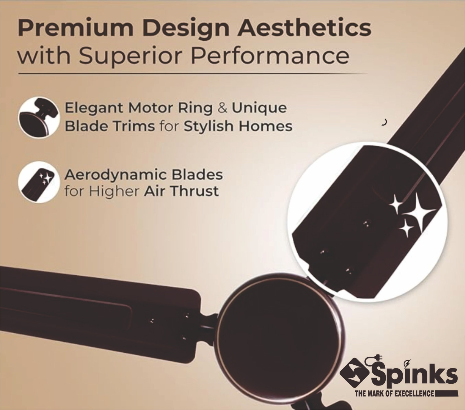 Image of SPINKS C-207 with 24 Months Warranty 1200 mm Ceiling Fan