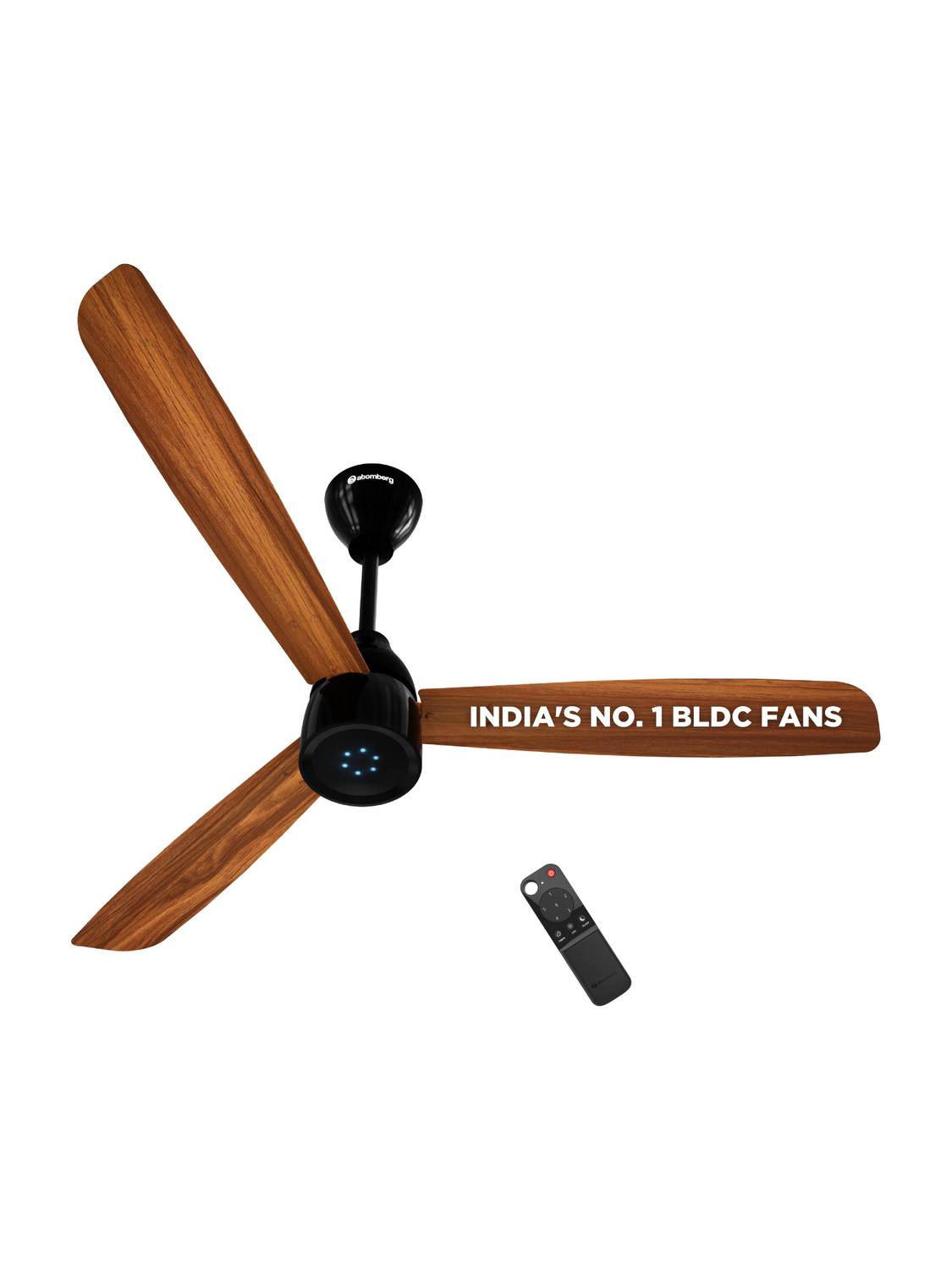Atomberg Renesa Prime Remote|High Air Delivery|LED Speed Indicator|Low Noise|Sleek Design with 3 Year Warranty BLDC Motor with Remote 1200 mm Ceiling Fan