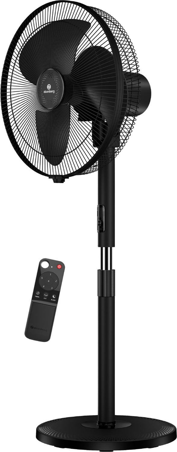 Image of Atomberg SilenceAire Hi-Speed6 SpeedSilent Pedestal FanHome&OfficeHeight Adjustable with 2 Year Warranty Silent Operation 400 mm Pedestal Fan