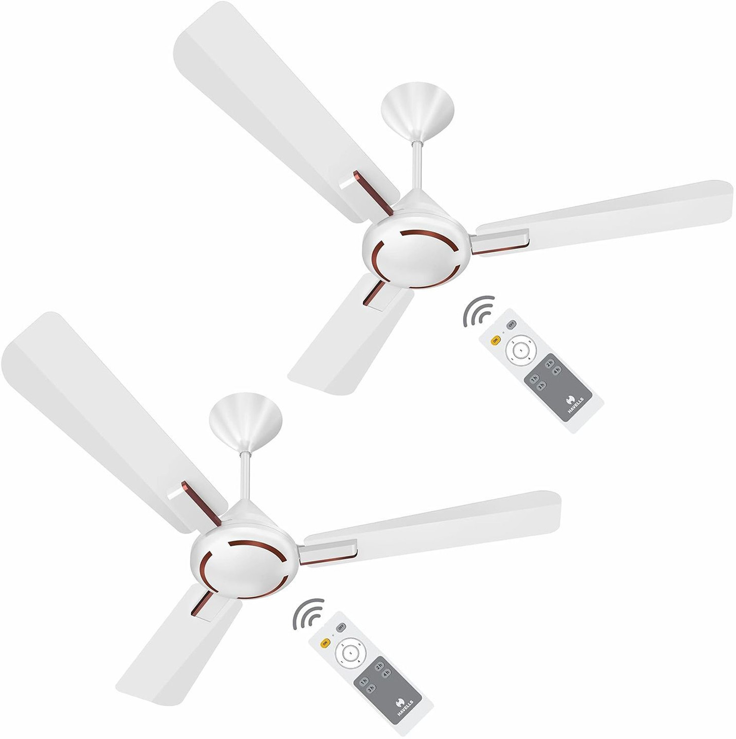 Image of HAVELLS Ambrose| Remote Controlled|Low Noise|High Air Delivery| Upto 60% Energy Saving with 2 Year Warranty BLDC Motor 1200 W Ceiling Fan