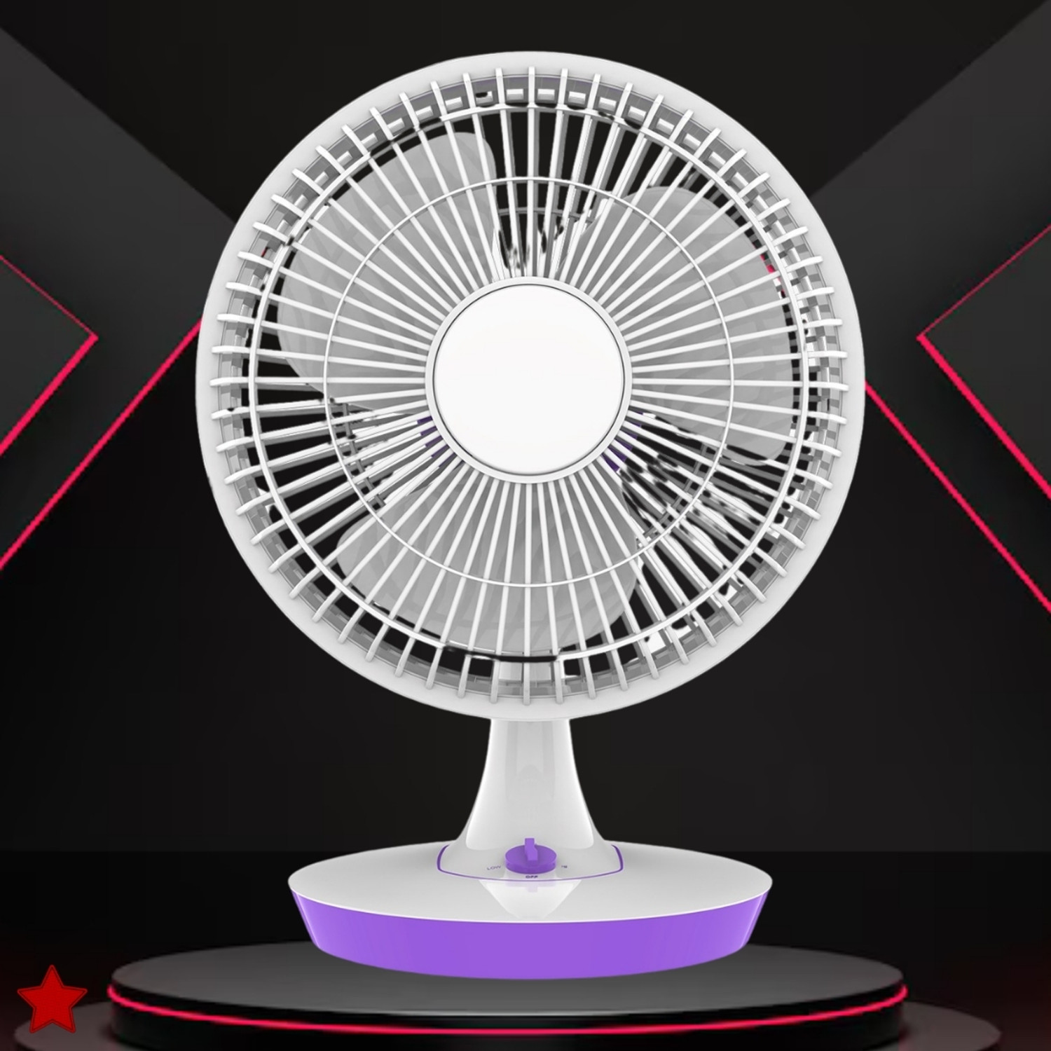 Image of Clairbell Mini Ac Cooler for Room Cooling 300mm(12Inch.) Electric Table Fan For HomeVW422 Silent Operation 300 mm Table Fan