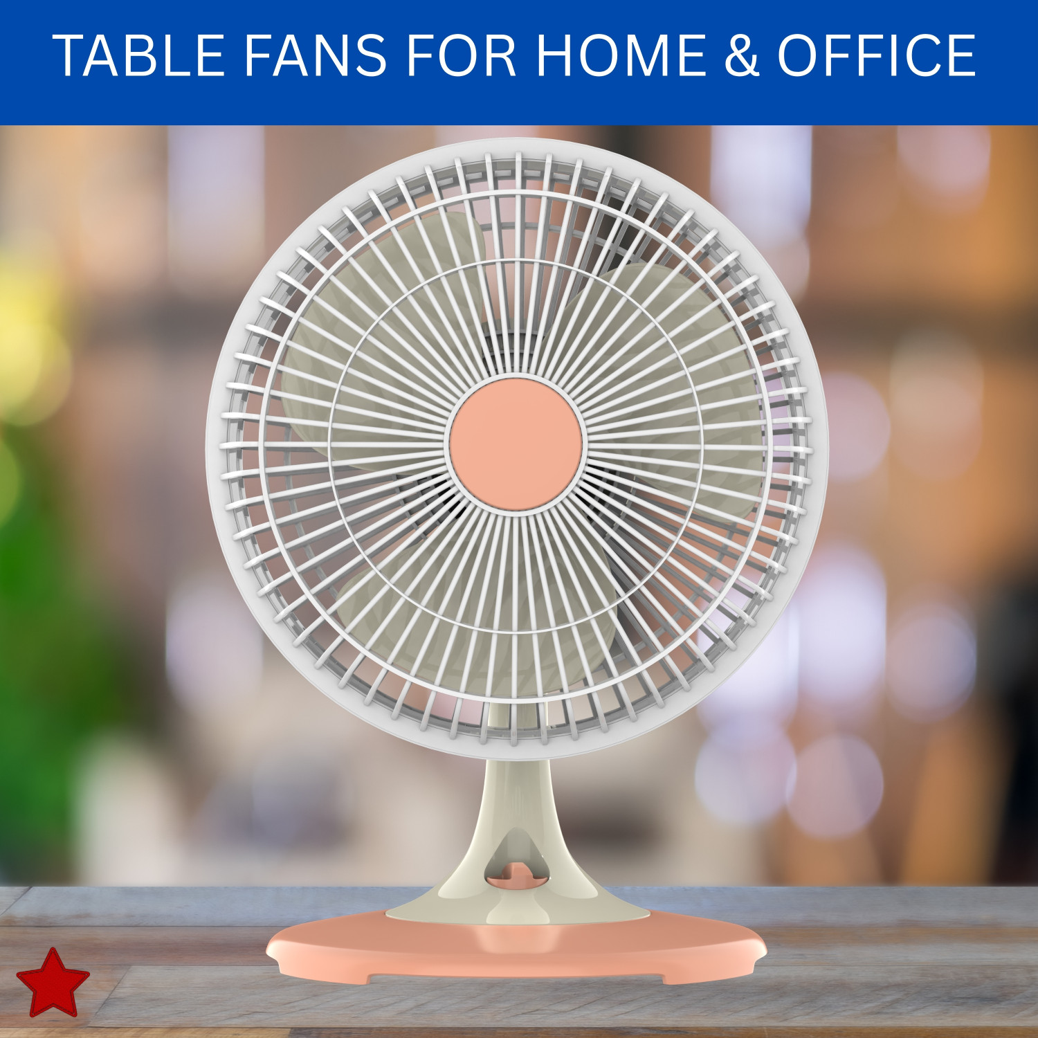 Image of SACRO 300mm(12Inch.) Mini AC Cooler Fan, Small Evaporative Air Table Fan For HomeZ47 Silent Operation 300 mm Table Fan