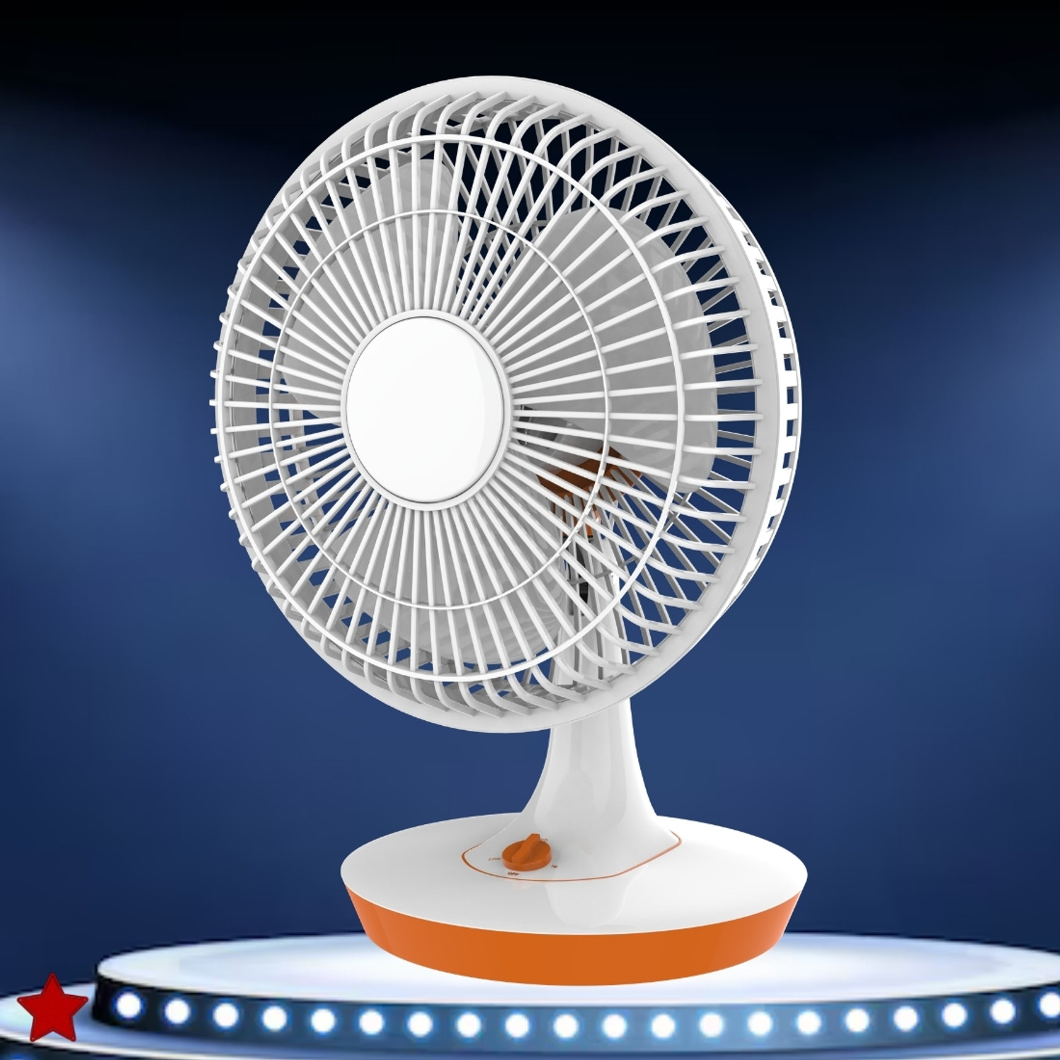 Image of Clairbell Mini Ac Cooler for Room Cooling 300mm(12Inch.) Electric Table Fan For HomeVQ496 Silent Operation 300 mm Table Fan